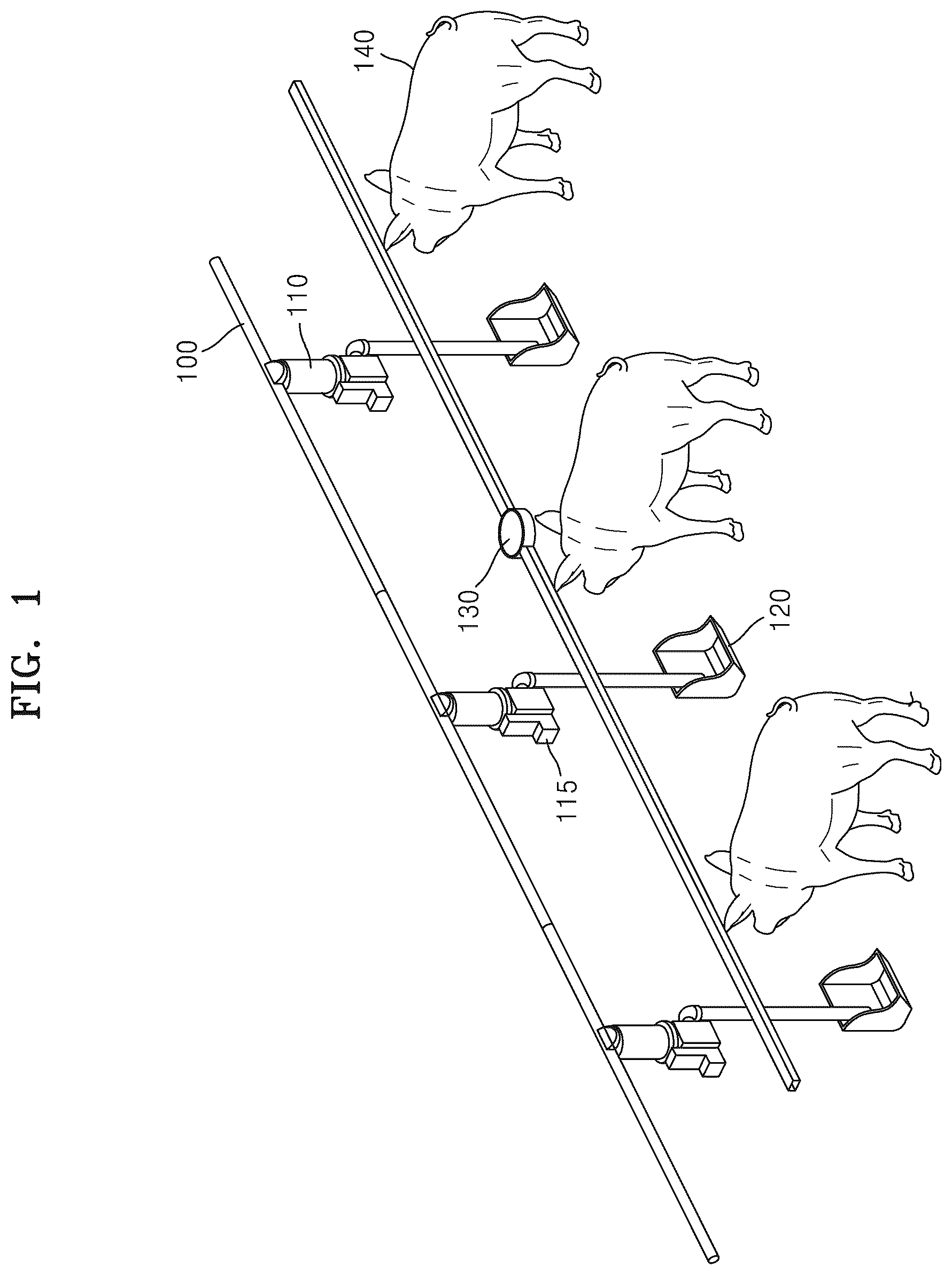 Patent US12302870 Figure 1 – Method of controlling amount of fodder for sows based on artificial intelligence and apparatus therefor