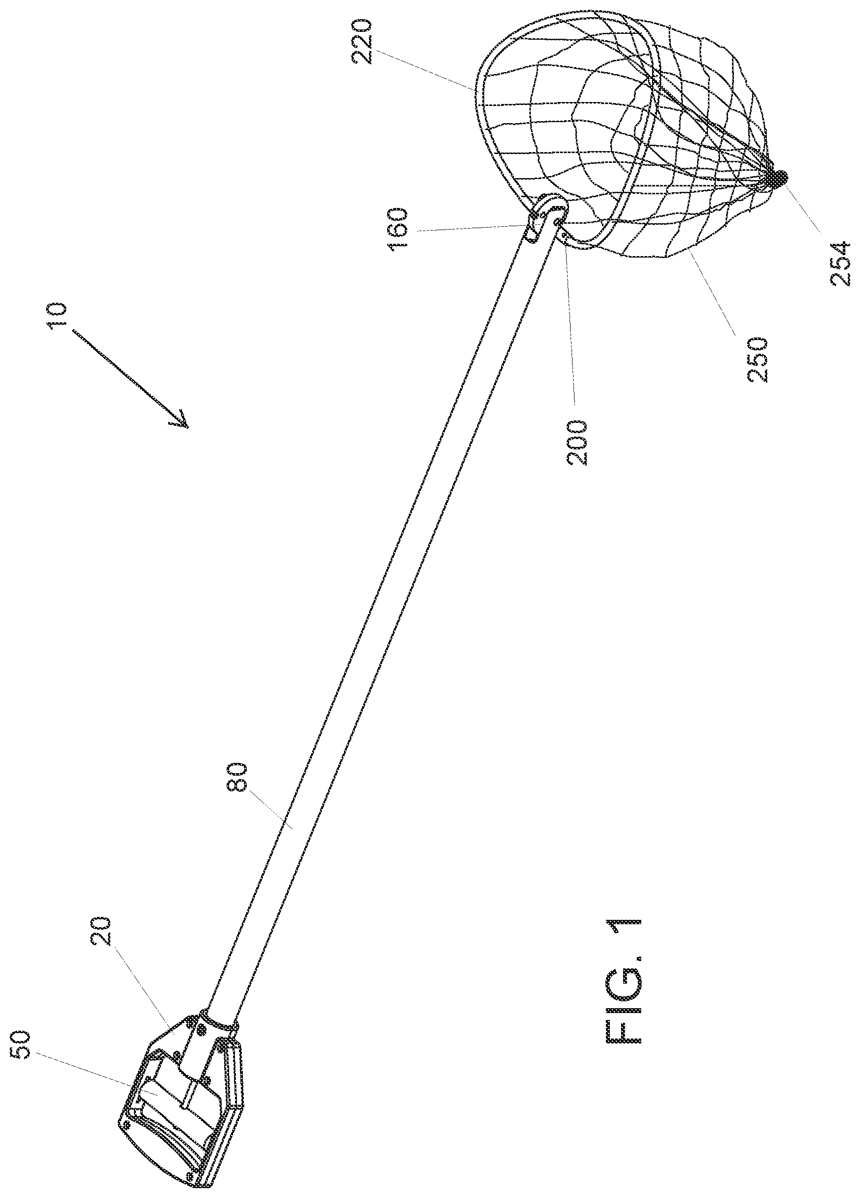 Patent US12302877 Figure 1 – Ice fishing net