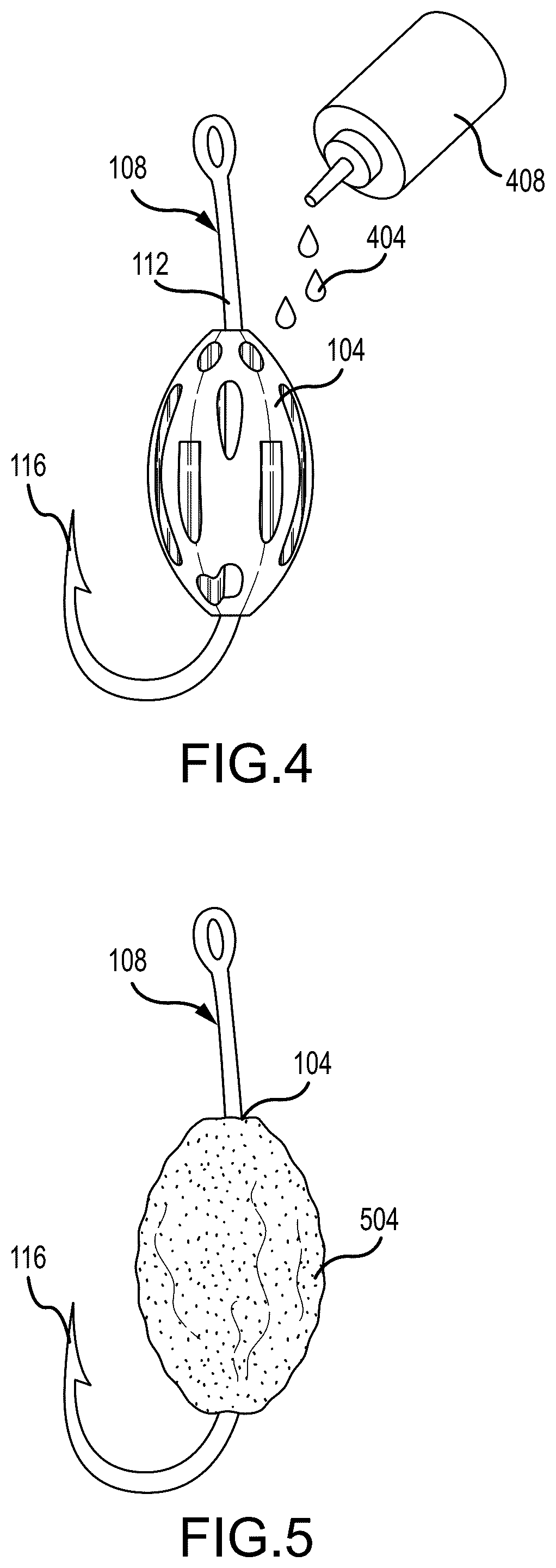 Patent US12302878 Figure 7 – Devices and methods for retaining fish bait