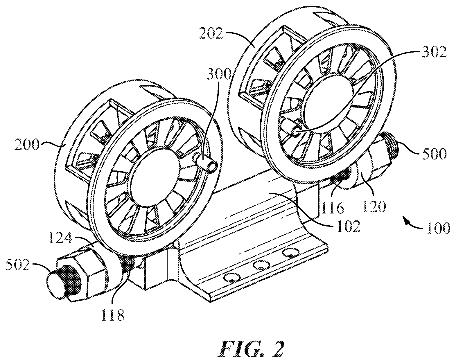 Patent US12302880 Figure 2 – Apparatus for spooling and de-spooling fishing line