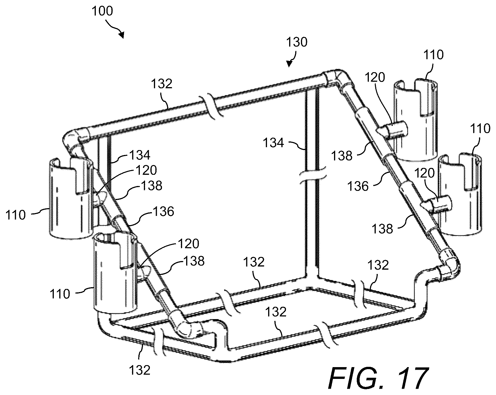 Patent US12302882 Figure 18 – Fishing rod holder system