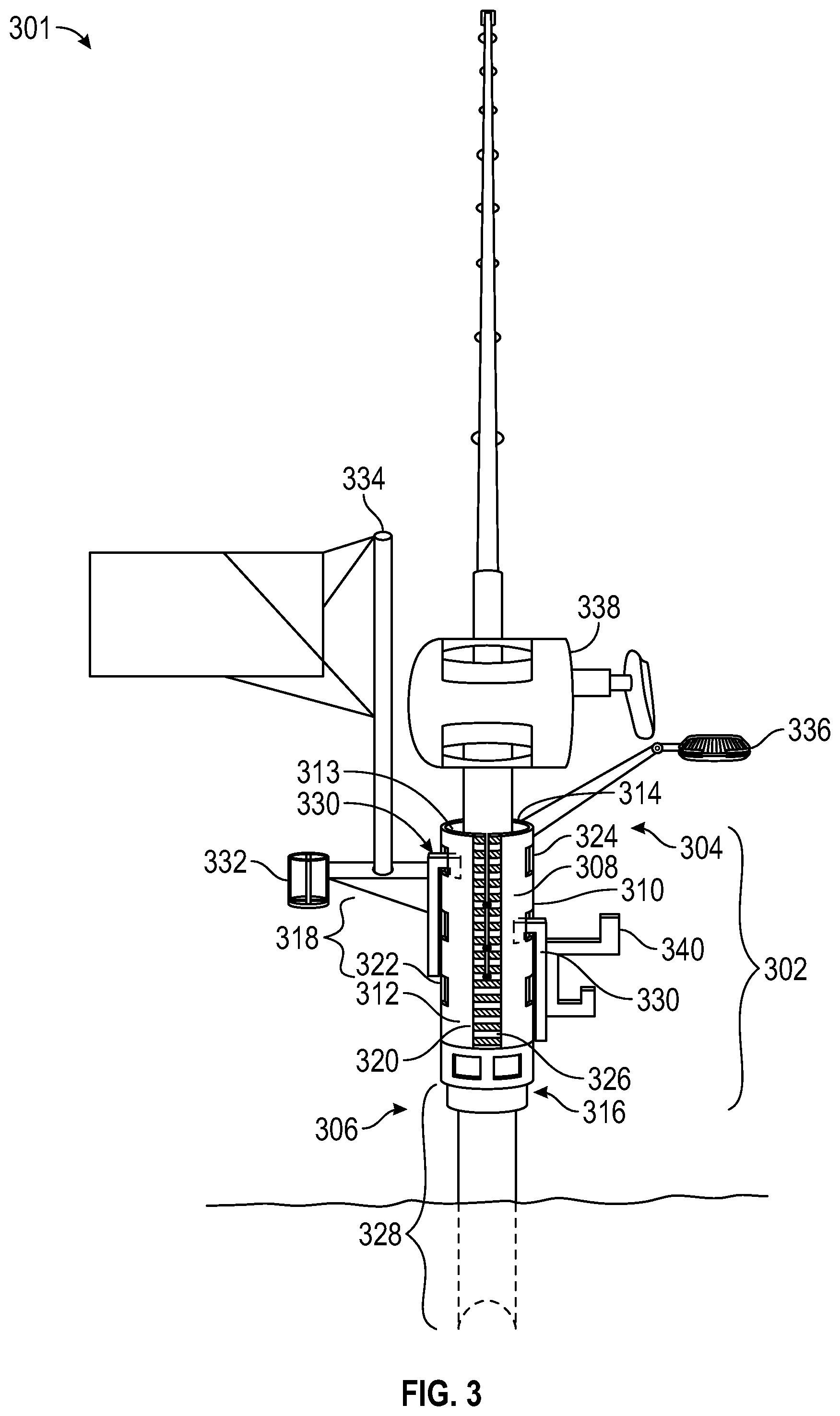 Patent US12302883 Figure 2 – Fishing rod platforms and methods for the use thereof