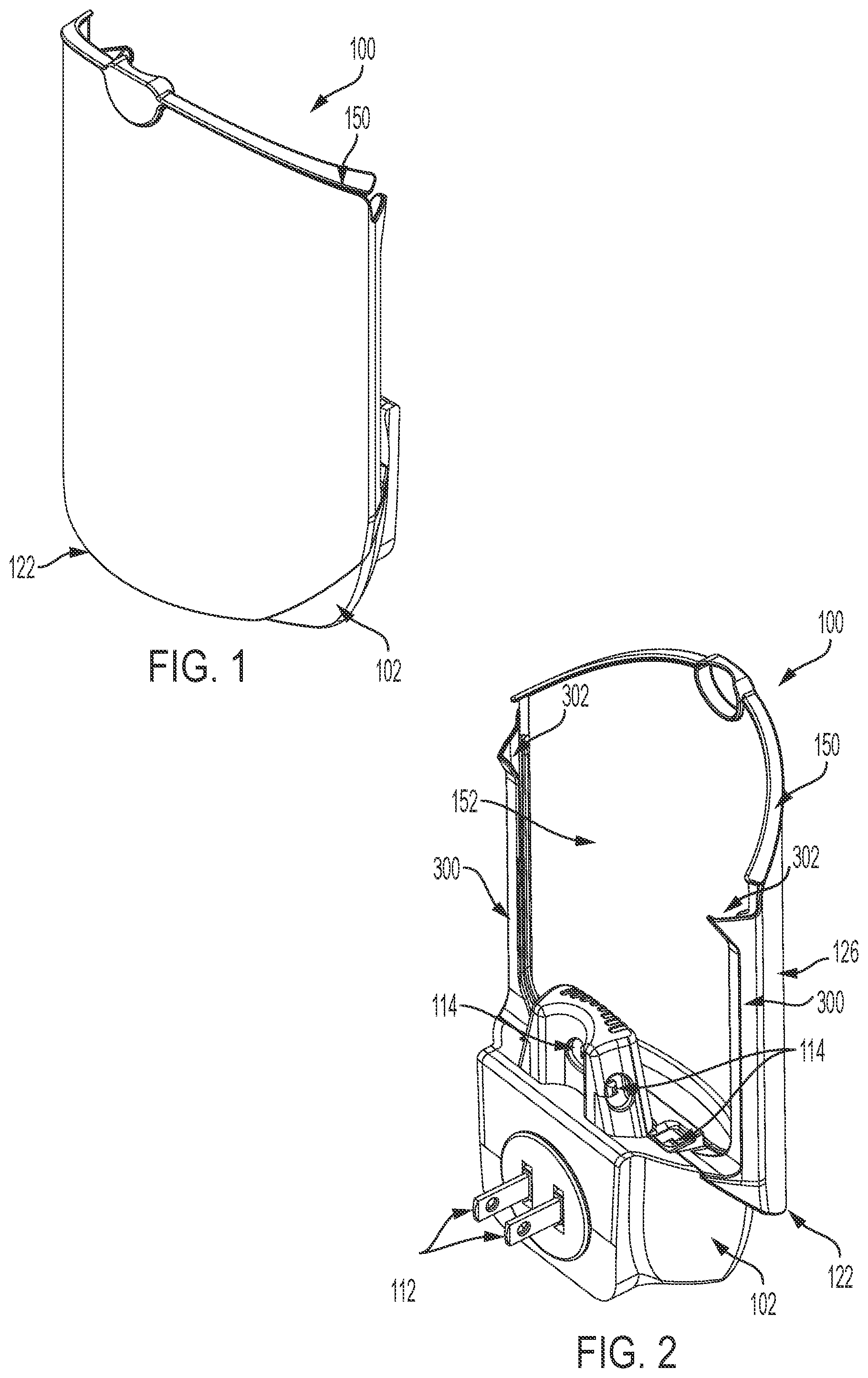 Patent US12302887 Figure 1 – Arthropod trapping device