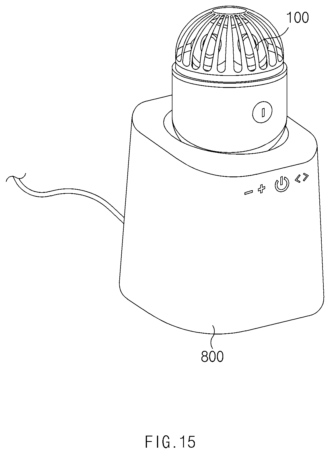 Patent US12302889 Figure 15 – Mosquito repellent apparatus and method for operating the same