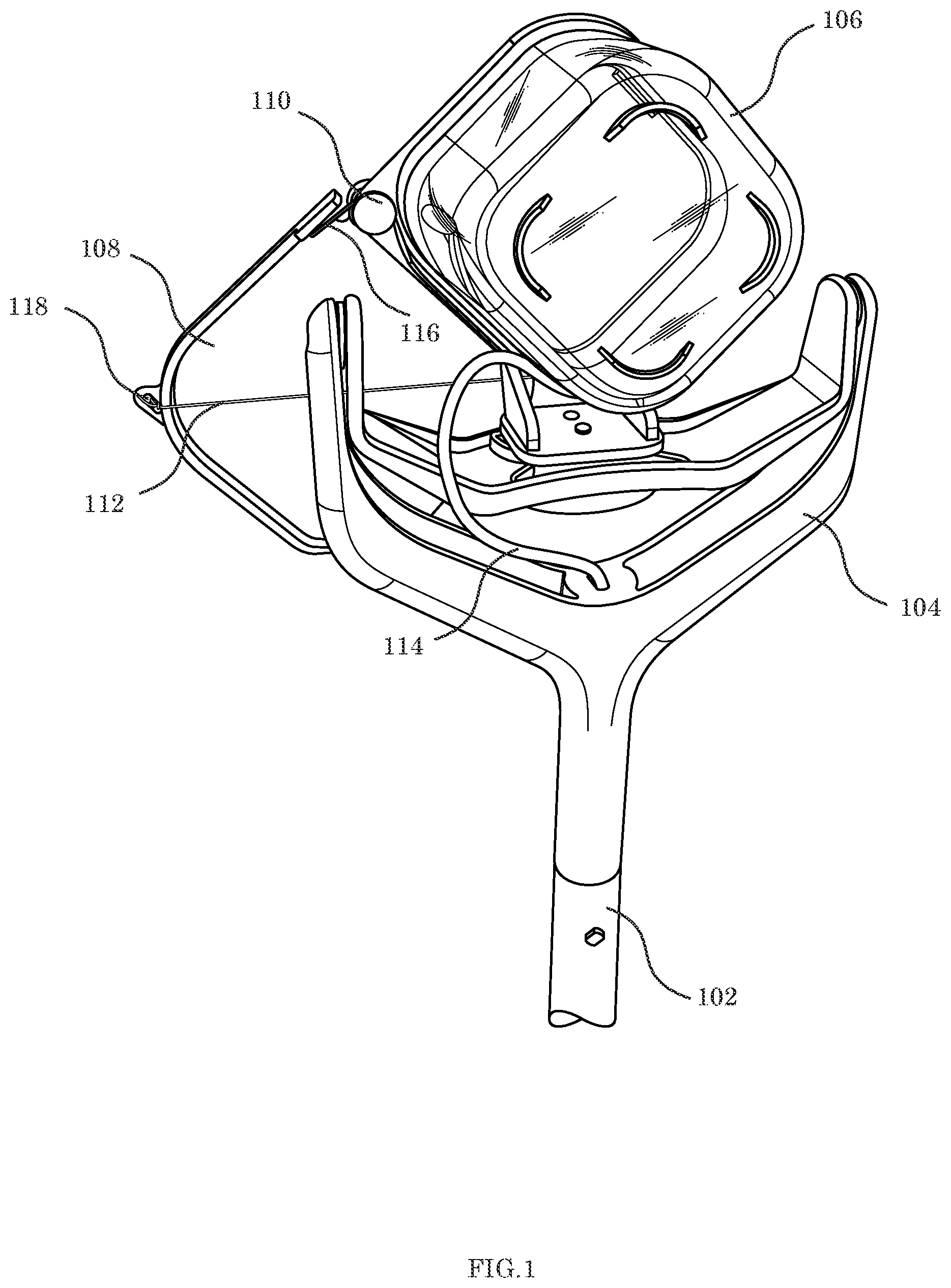Patent US12302890 Figure 1 – Reusable non-lethal insect trap