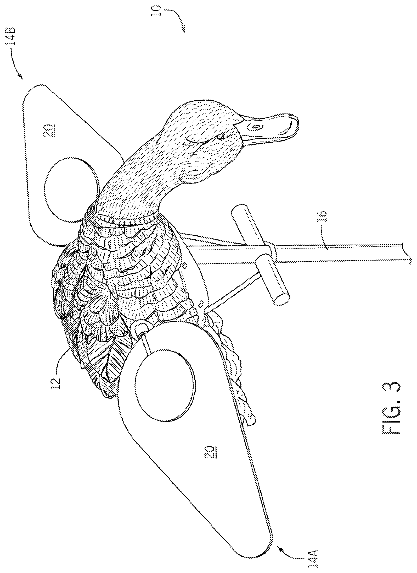 Patent US12302891 Figure 3 – Spinning wing decoy technology