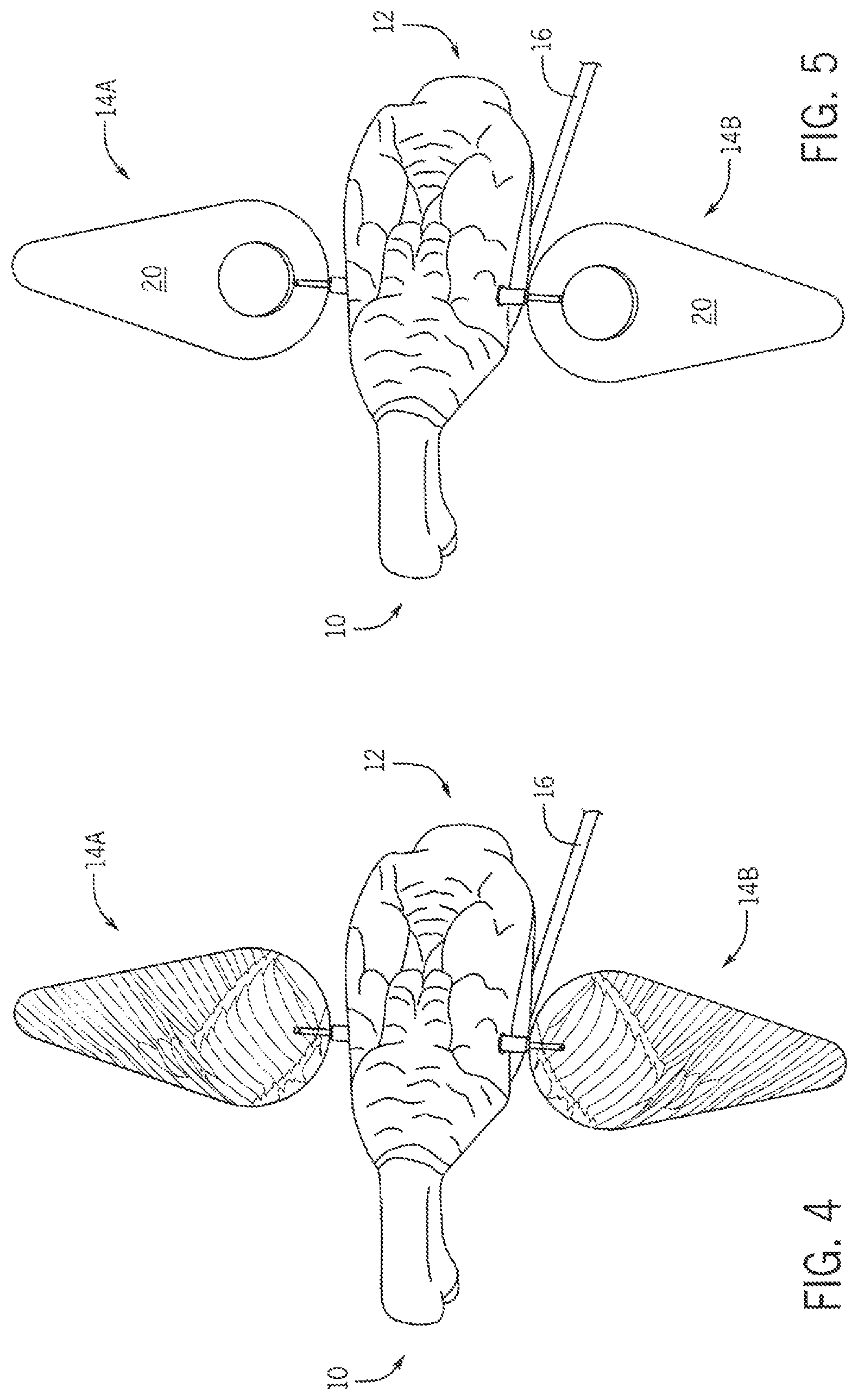 Patent US12302891 Figure 4 – Spinning wing decoy technology