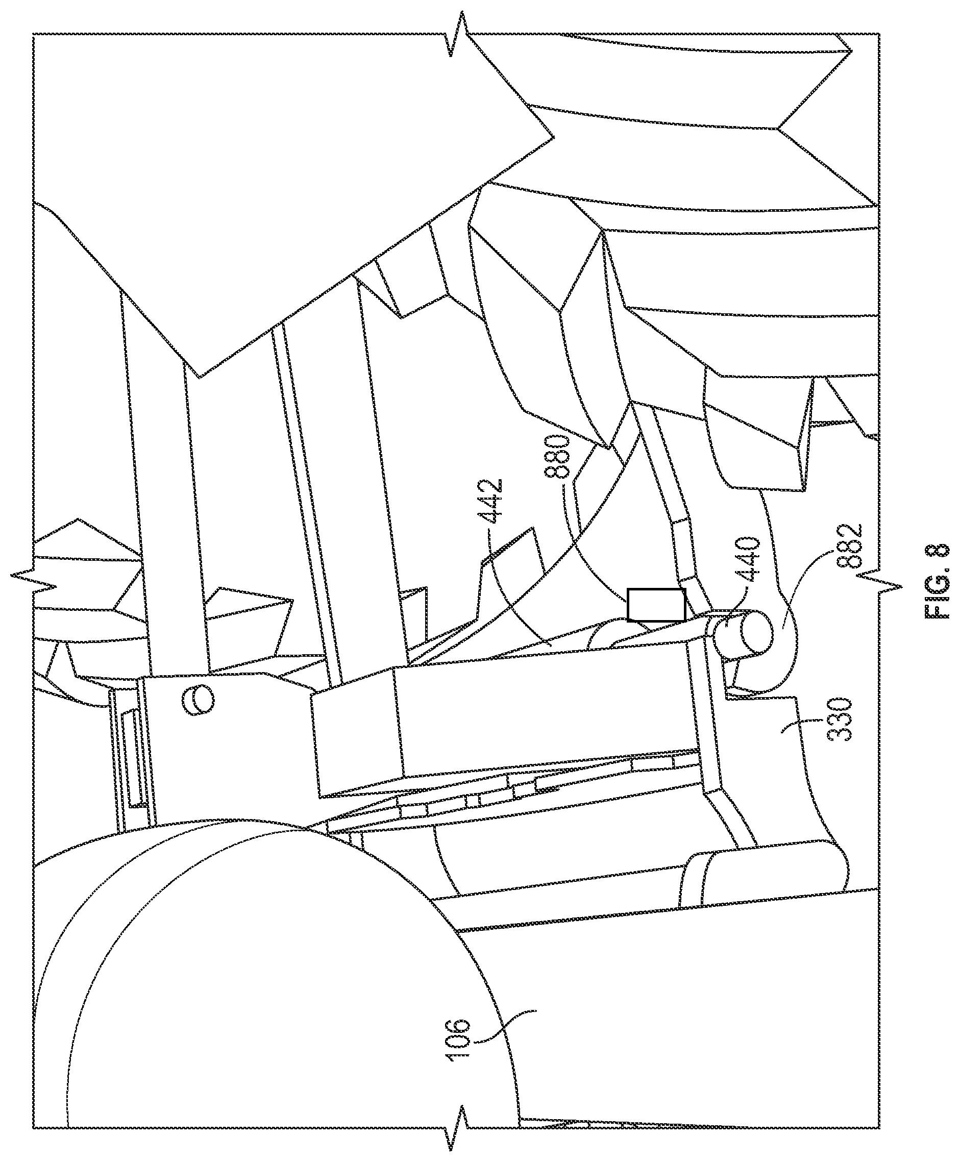 Patent US12302894 Figure 8 – Agricultural weed dispatching implements