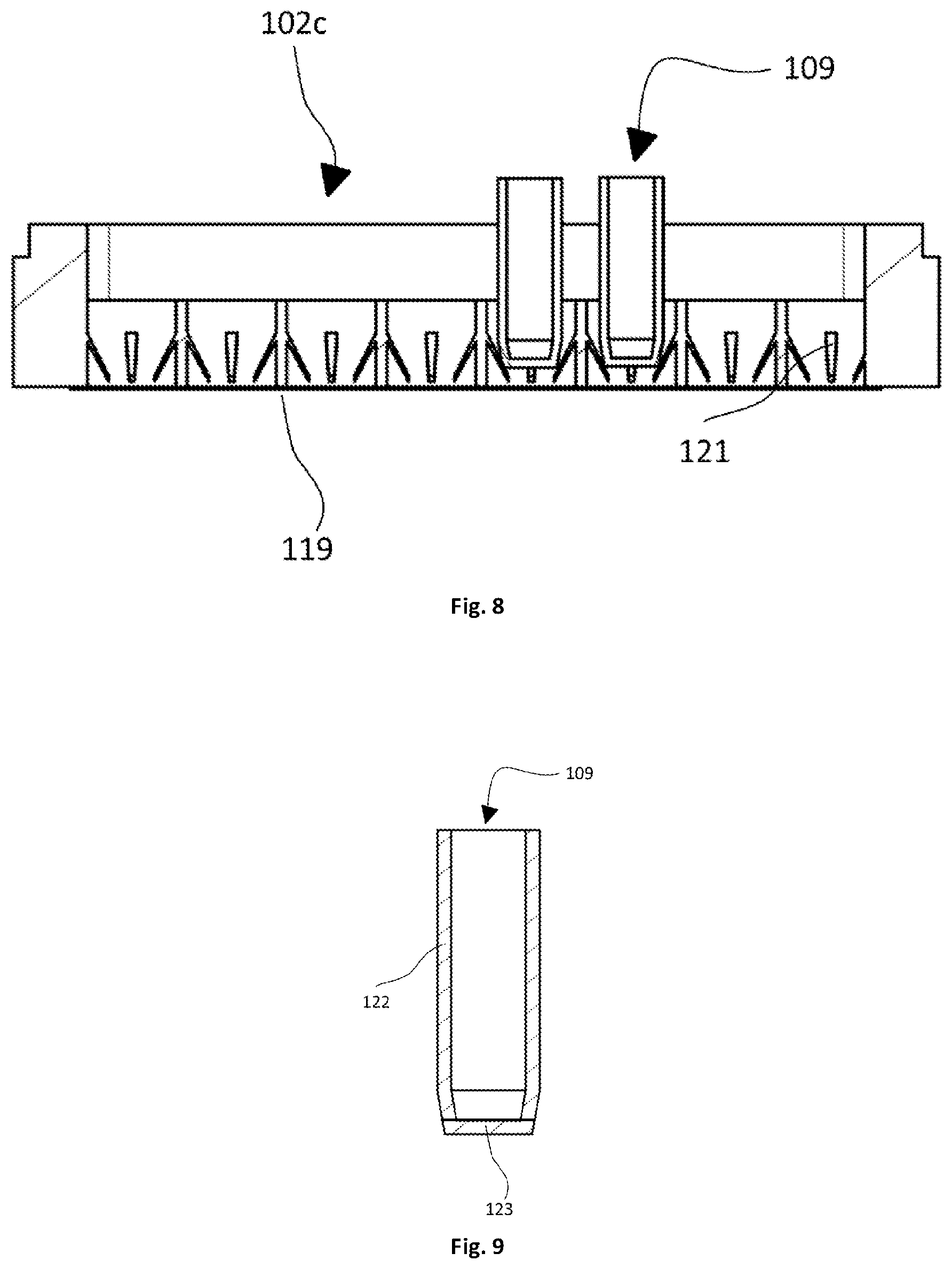 Patent US12302895 Figure 5 – Device and method for freezing a biological solution