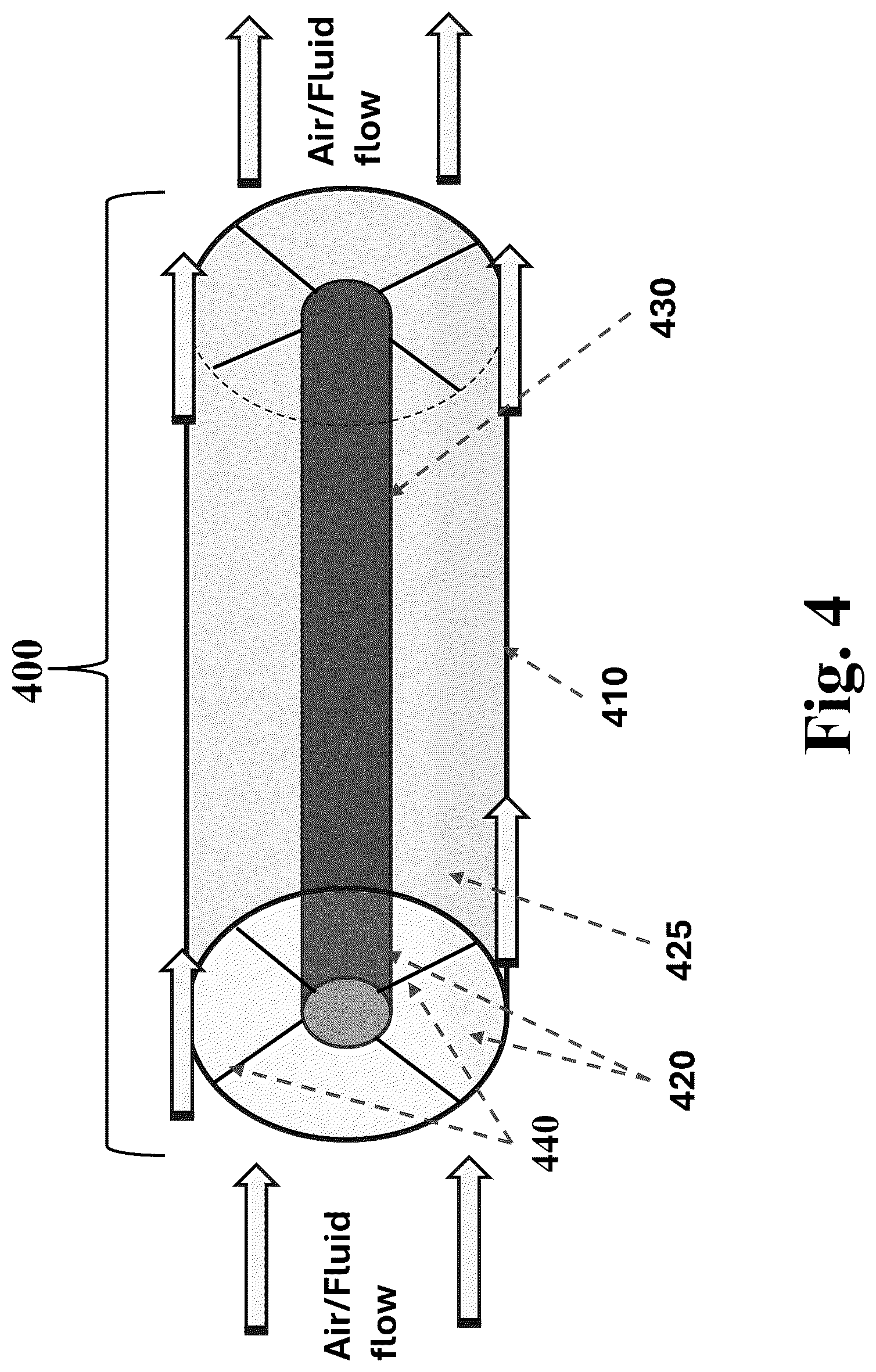 Patent US12302905 Figure 5 – Field-deployable antimicrobial product assemblies for air and water purification and methods of fabrication of the same