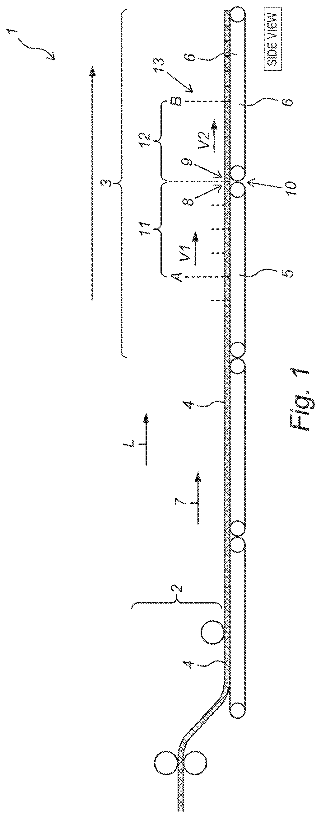Patent US12302911 Figure 1 – Dough handling device