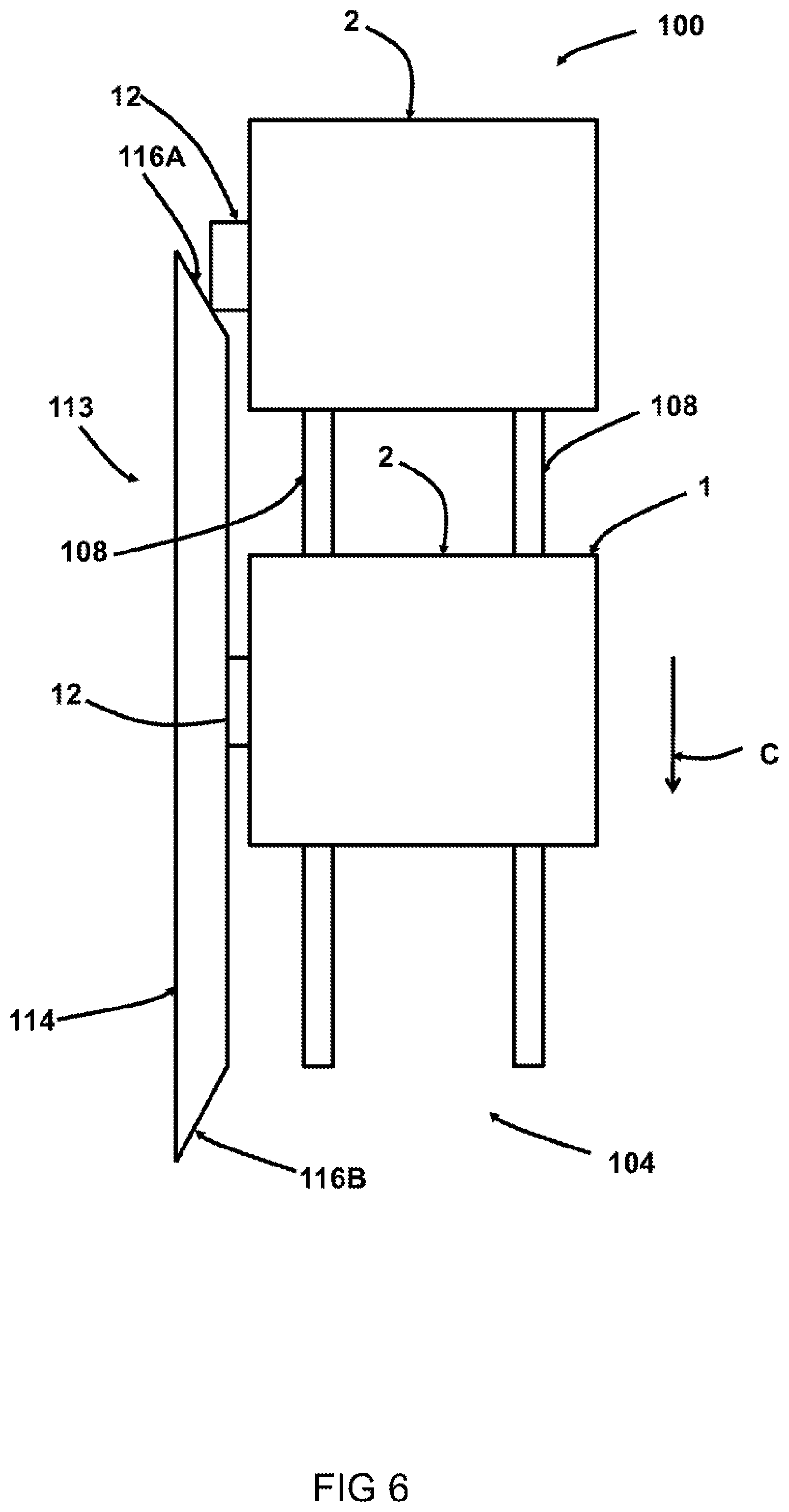 Patent US12302913 Figure 6 – Height adjustable poultry shackle