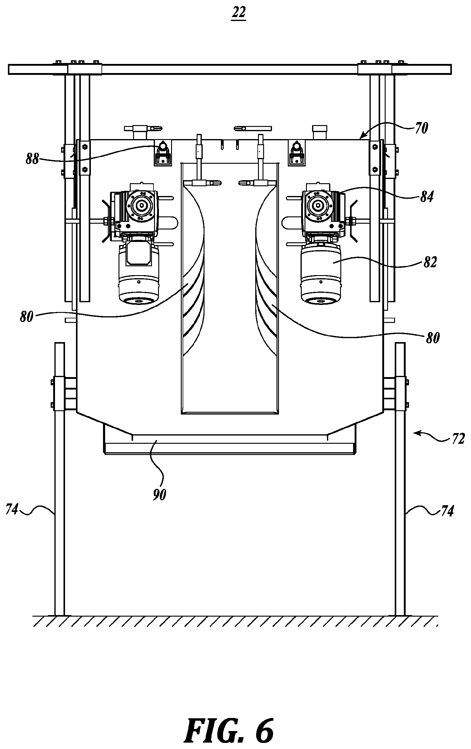 Patent US12302914 Figure 6 – Removing feathers from poultry carcasses