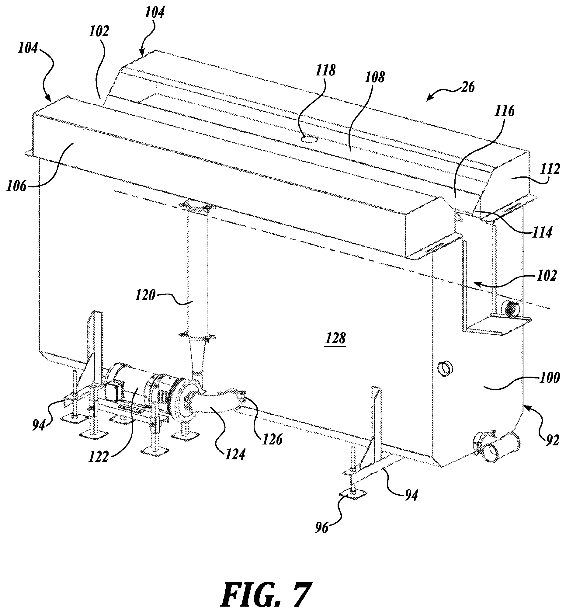 Patent US12302914 Figure 7 – Removing feathers from poultry carcasses