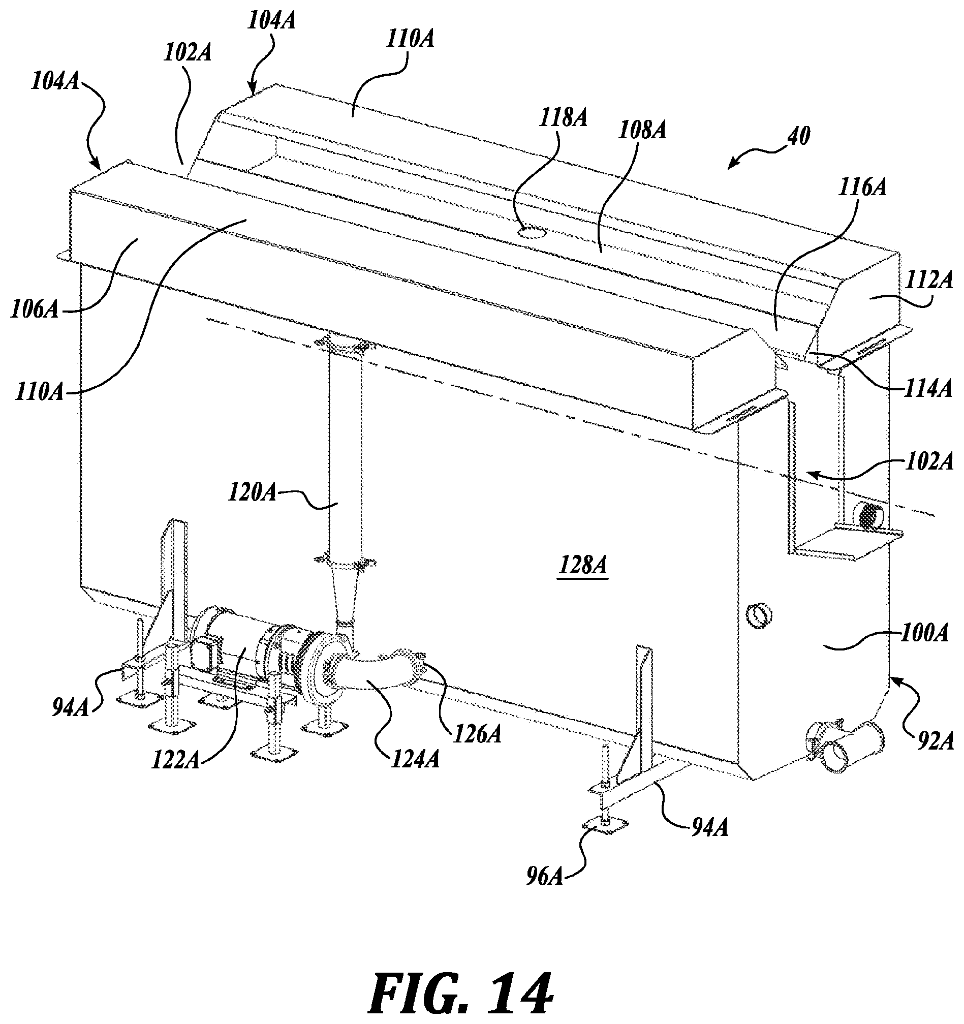 Patent US12302914 Figure 14 – Removing feathers from poultry carcasses