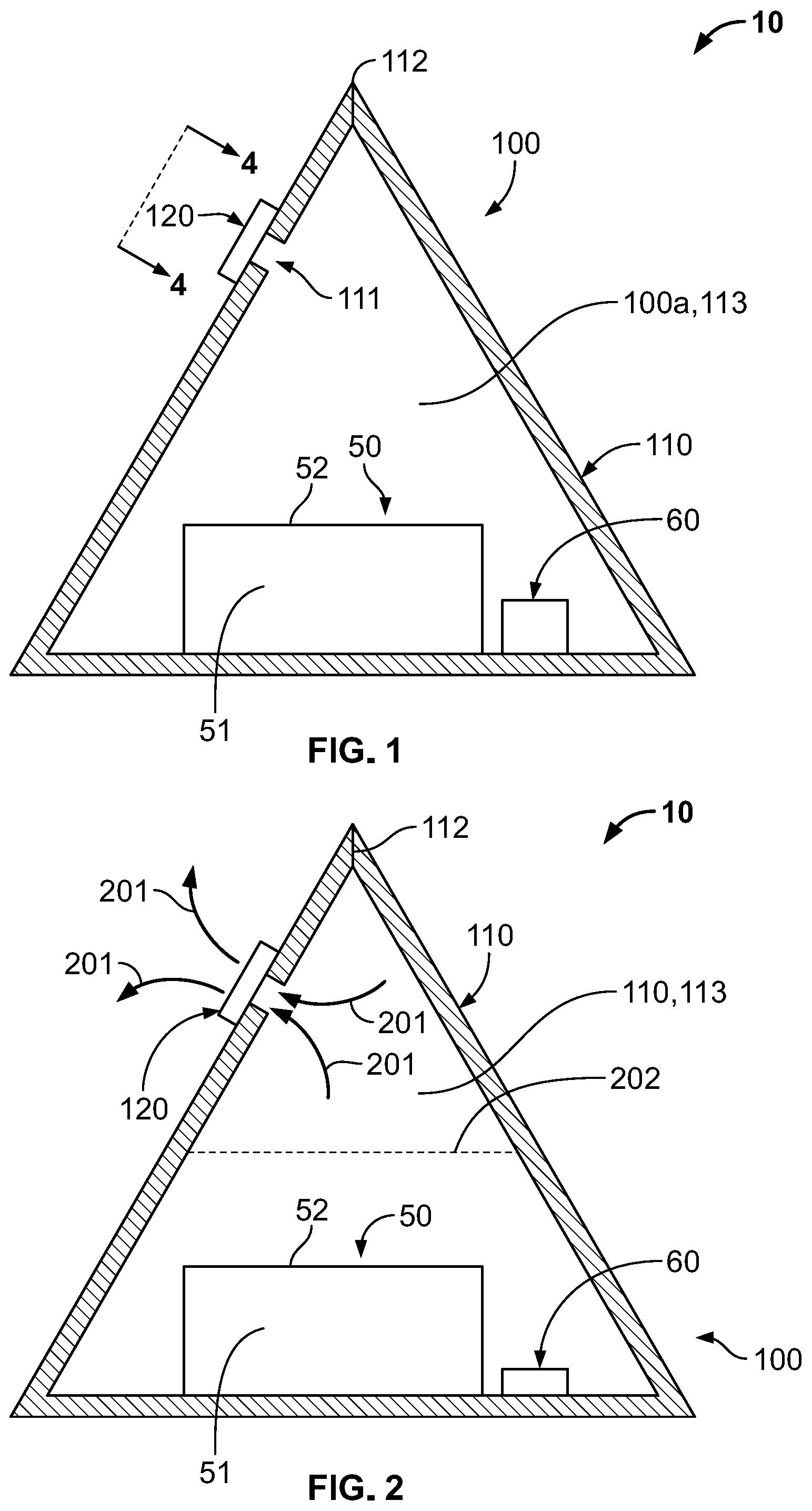 Patent US12302915 Figure 1 – Packaging with pressure driven oxygen egress