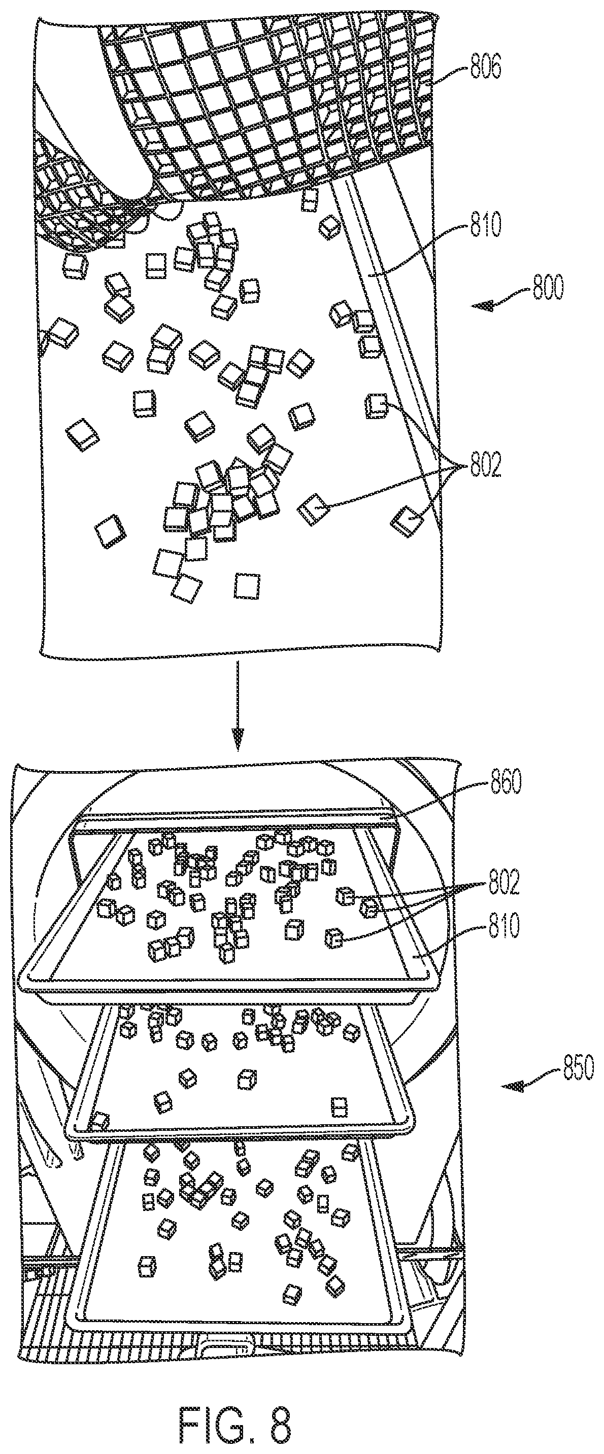 Patent US12302920 Figure 8 – Systems and methods for the preparation of tablets of botanical extracts including tea