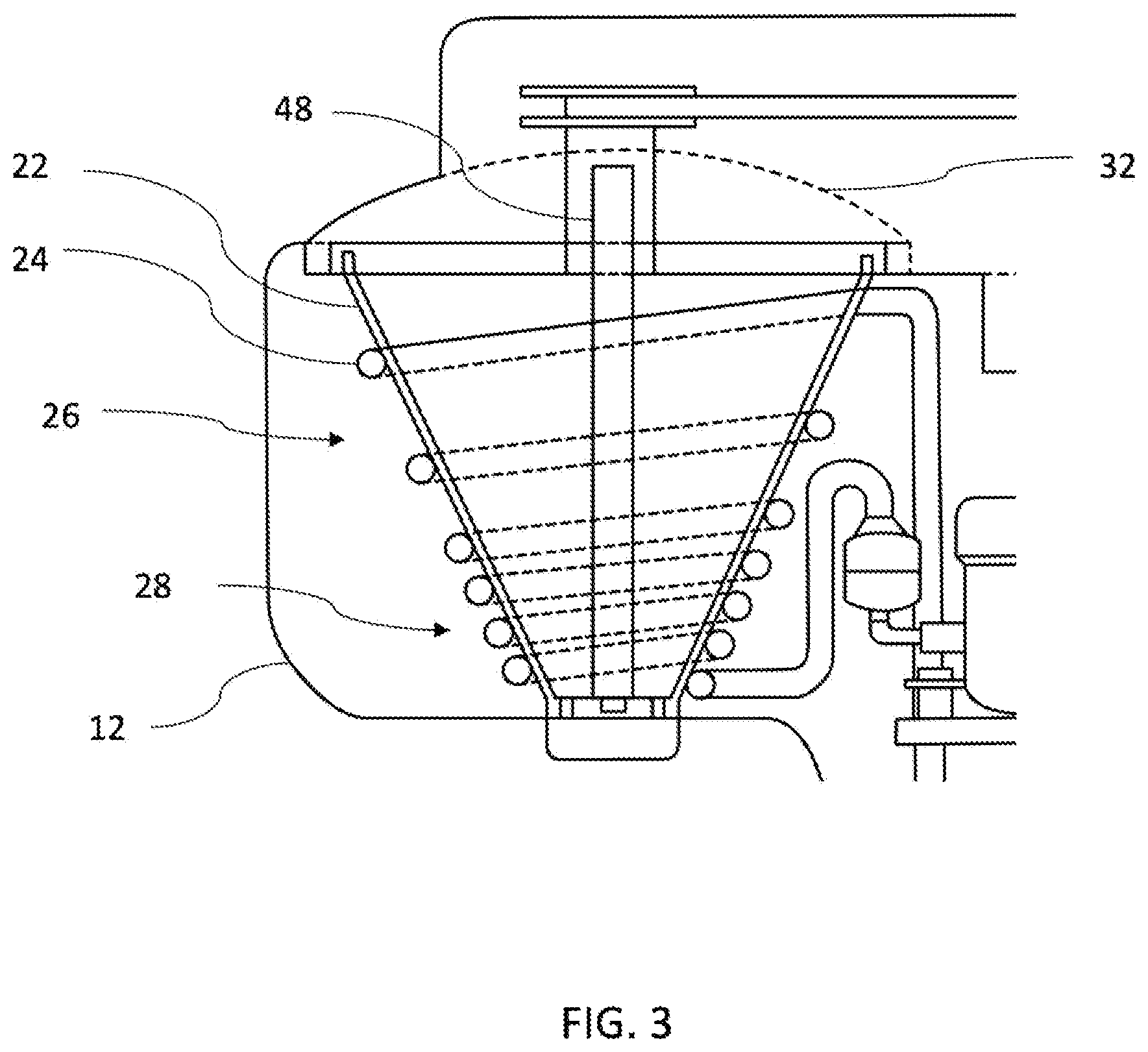 Patent US12302922 Figure 3 – Frozen product machine