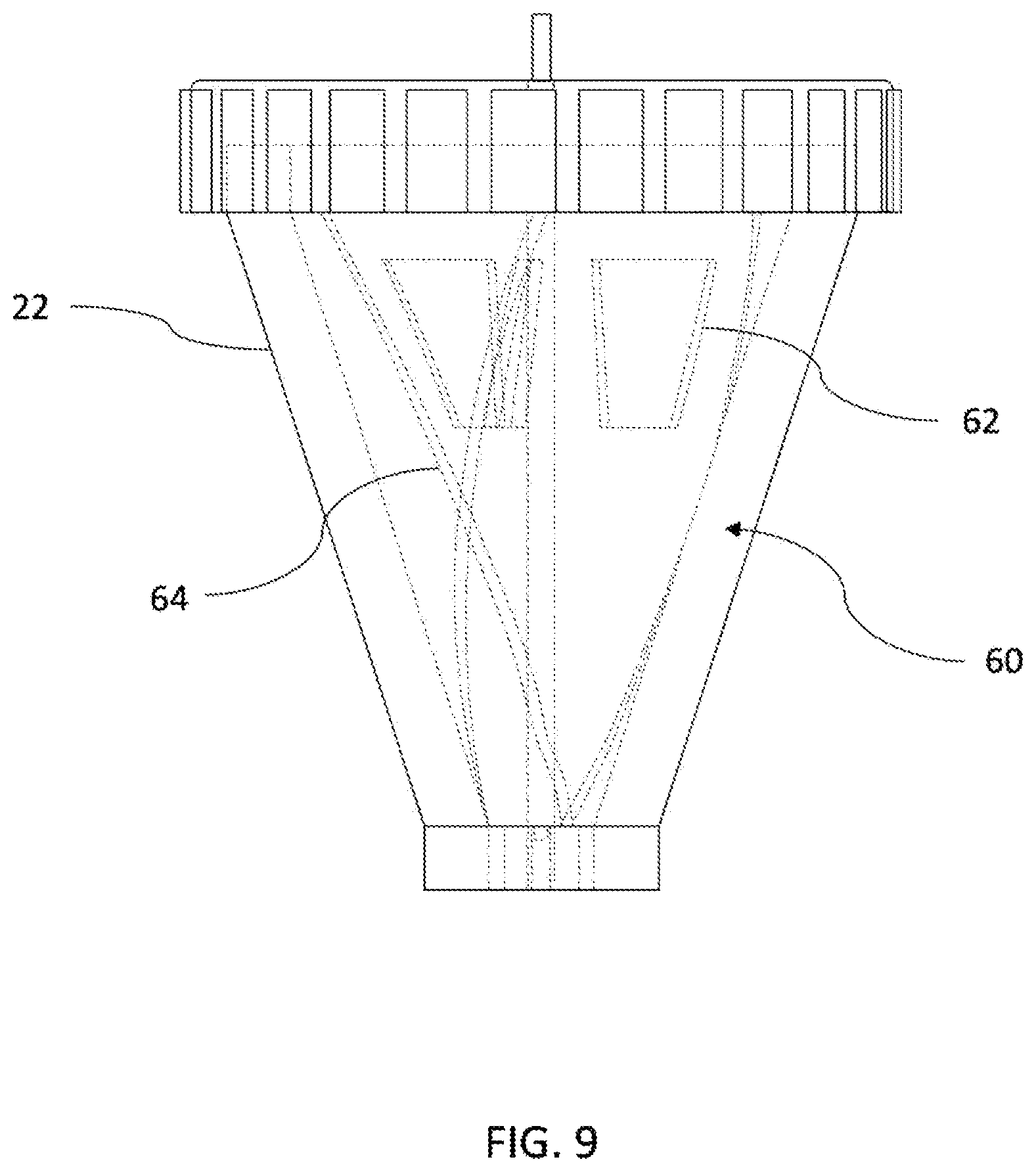 Patent US12302922 Figure 9 – Frozen product machine