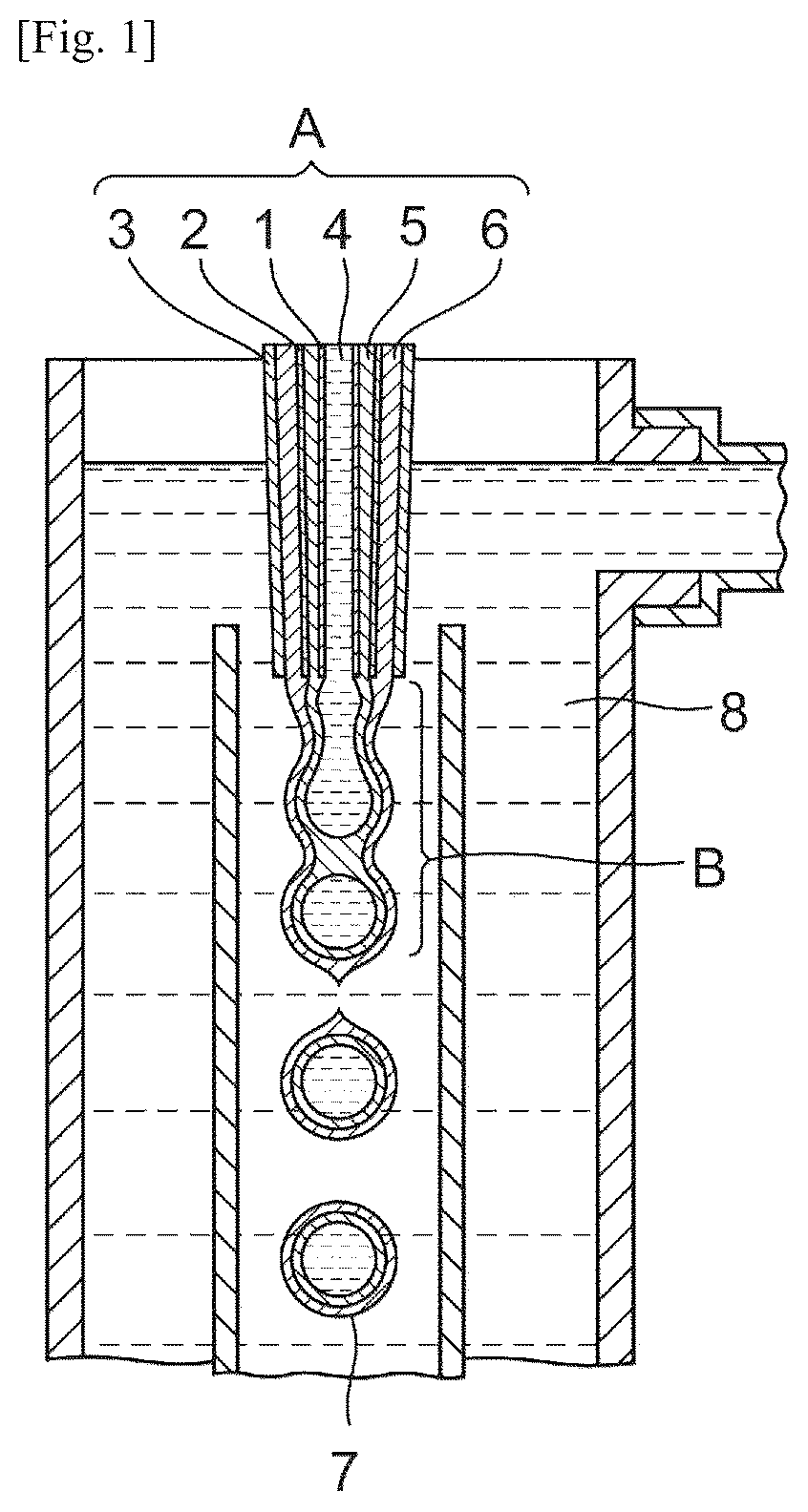 Patent US12302935 Figure 1 – Three-layered capsule constructed with non-hydrogenated oil and production thereof