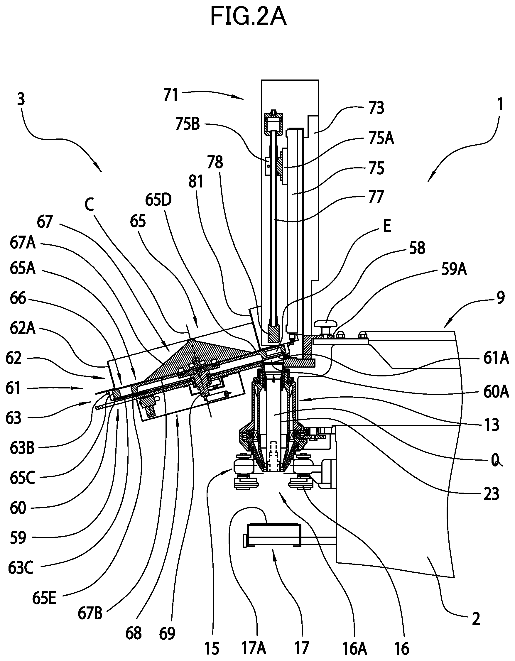 Patent US12302937 Figure 2 – Solid objects feeder and apparatus for manufacturing food product with solid objects feeder
