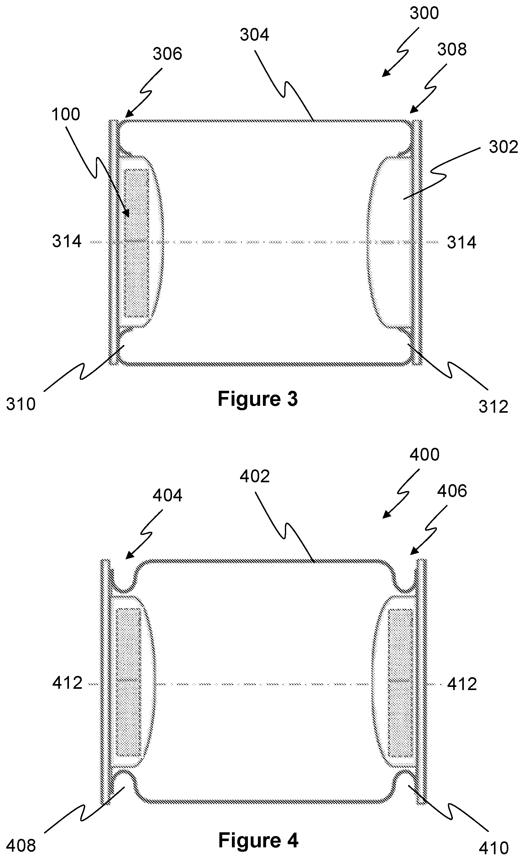 Patent US12302938 Figure 3 – Blister capsule, and container, for an aerosol-generating system