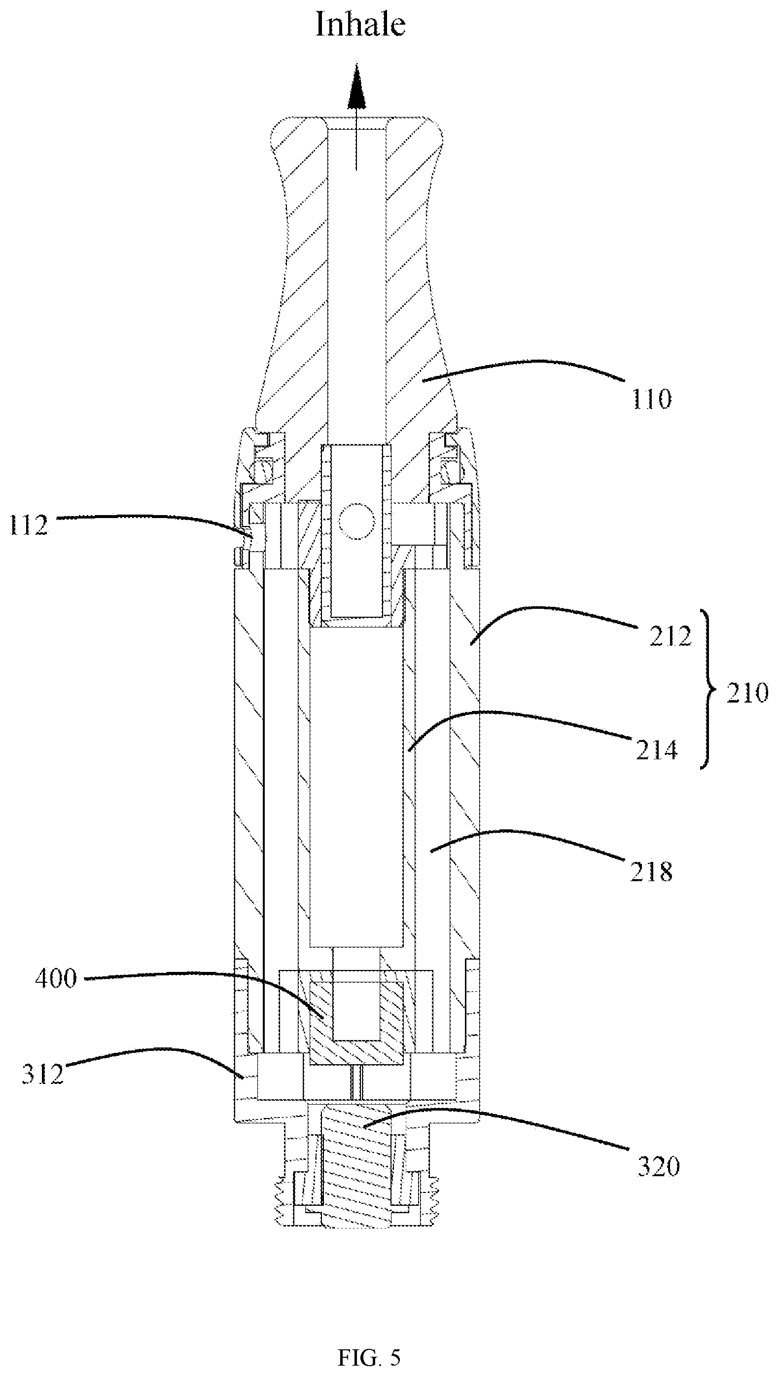 Patent US12302944 Figure 3 – Heat generating body and atomiser