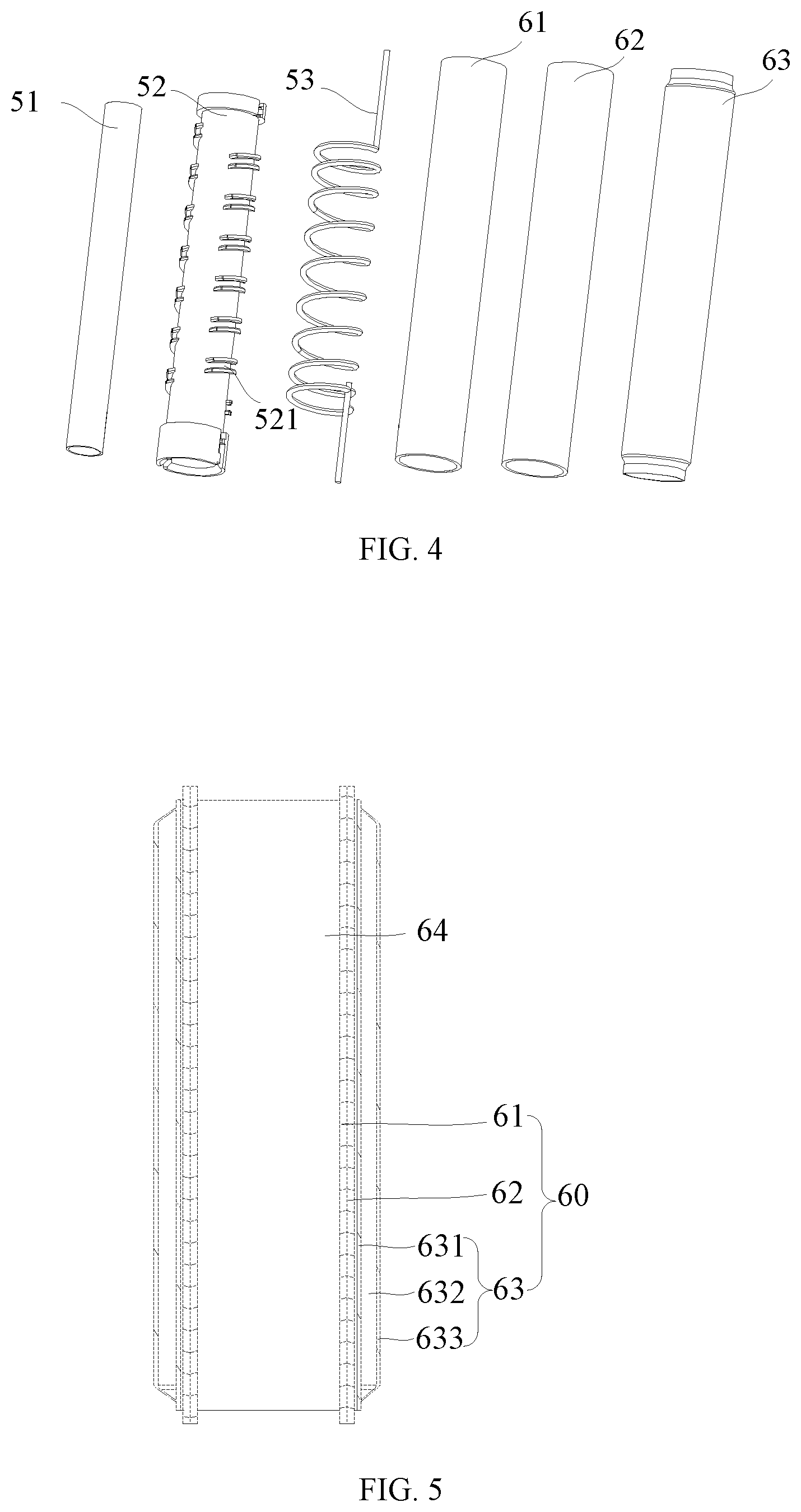 Patent US12302946 Figure 3 – Heat insulation mechanism suitable for electromagnetic induction-type aerosol generation device and aerosol generation device