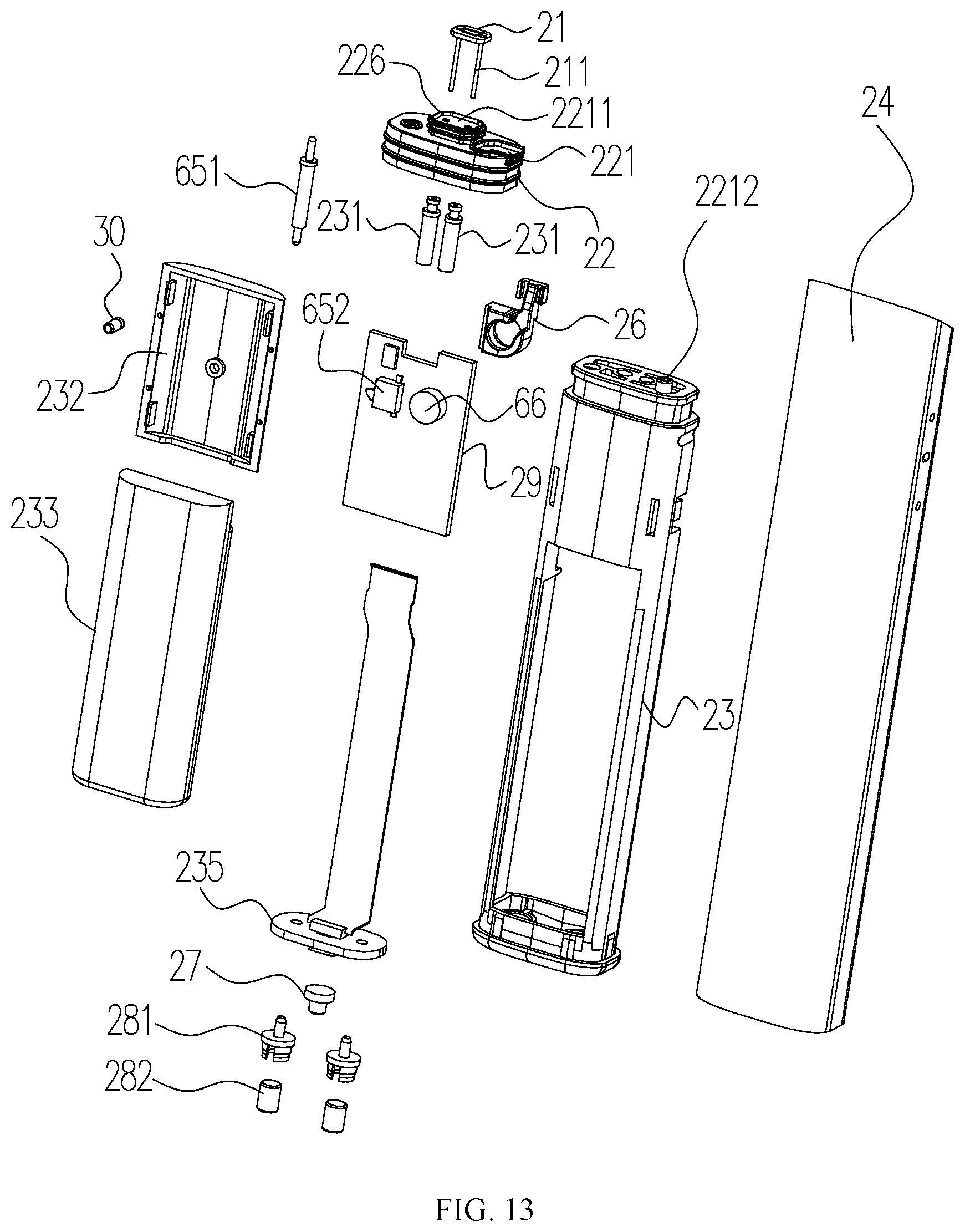 Patent US12302947 Figure 9 – Cartridge, battery device and electronic cigarette