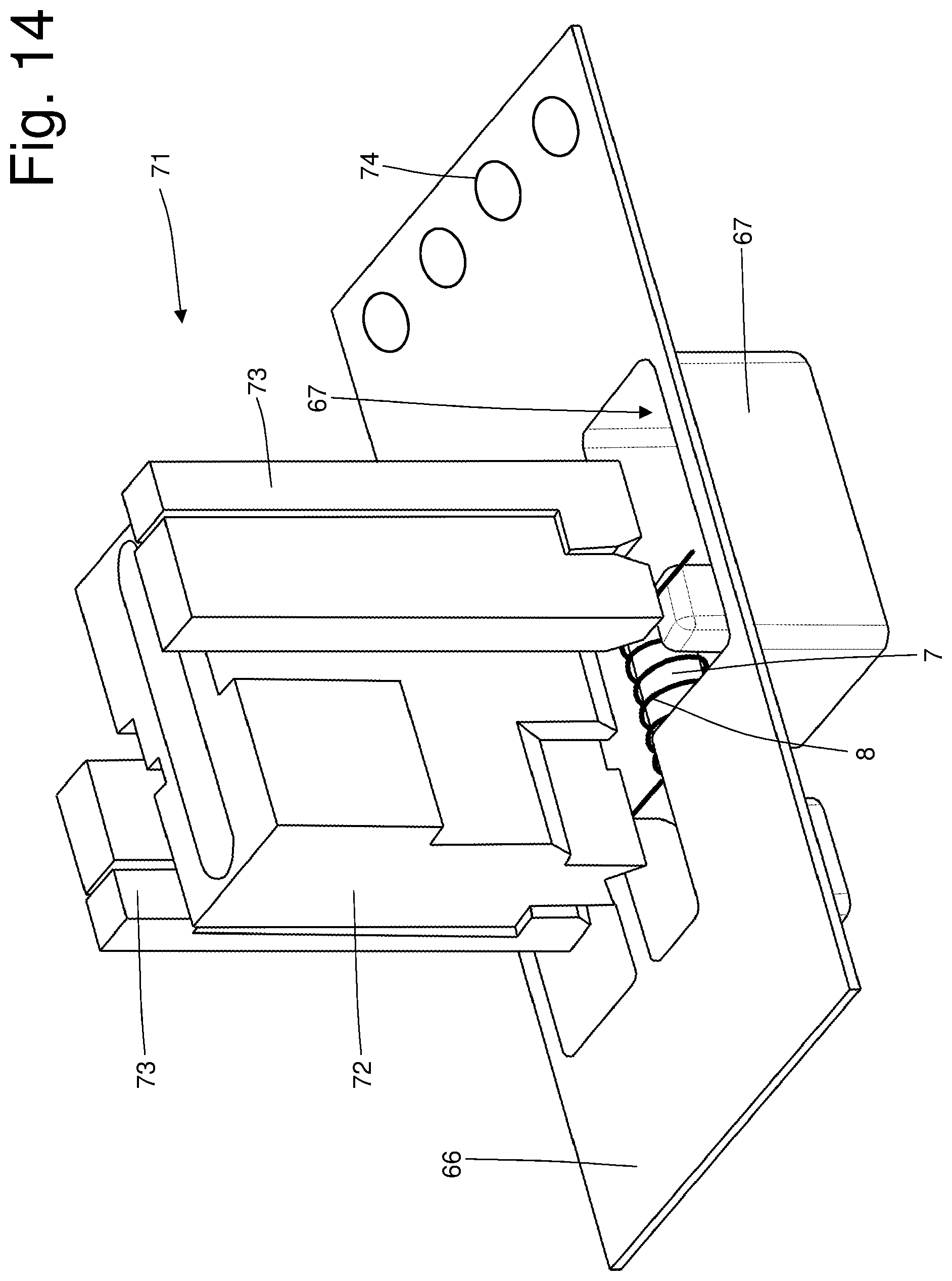 Patent US12302952 Figure 13 – Machine and method for the production of a cartridge for an electronic cigarette
