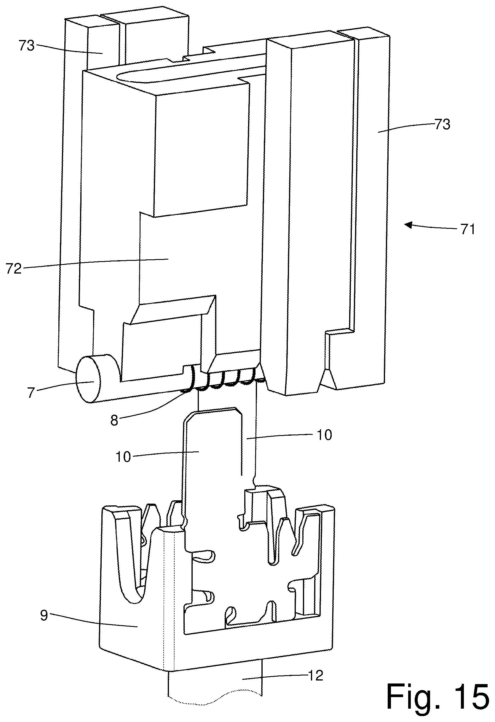 Patent US12302952 Figure 14 – Machine and method for the production of a cartridge for an electronic cigarette