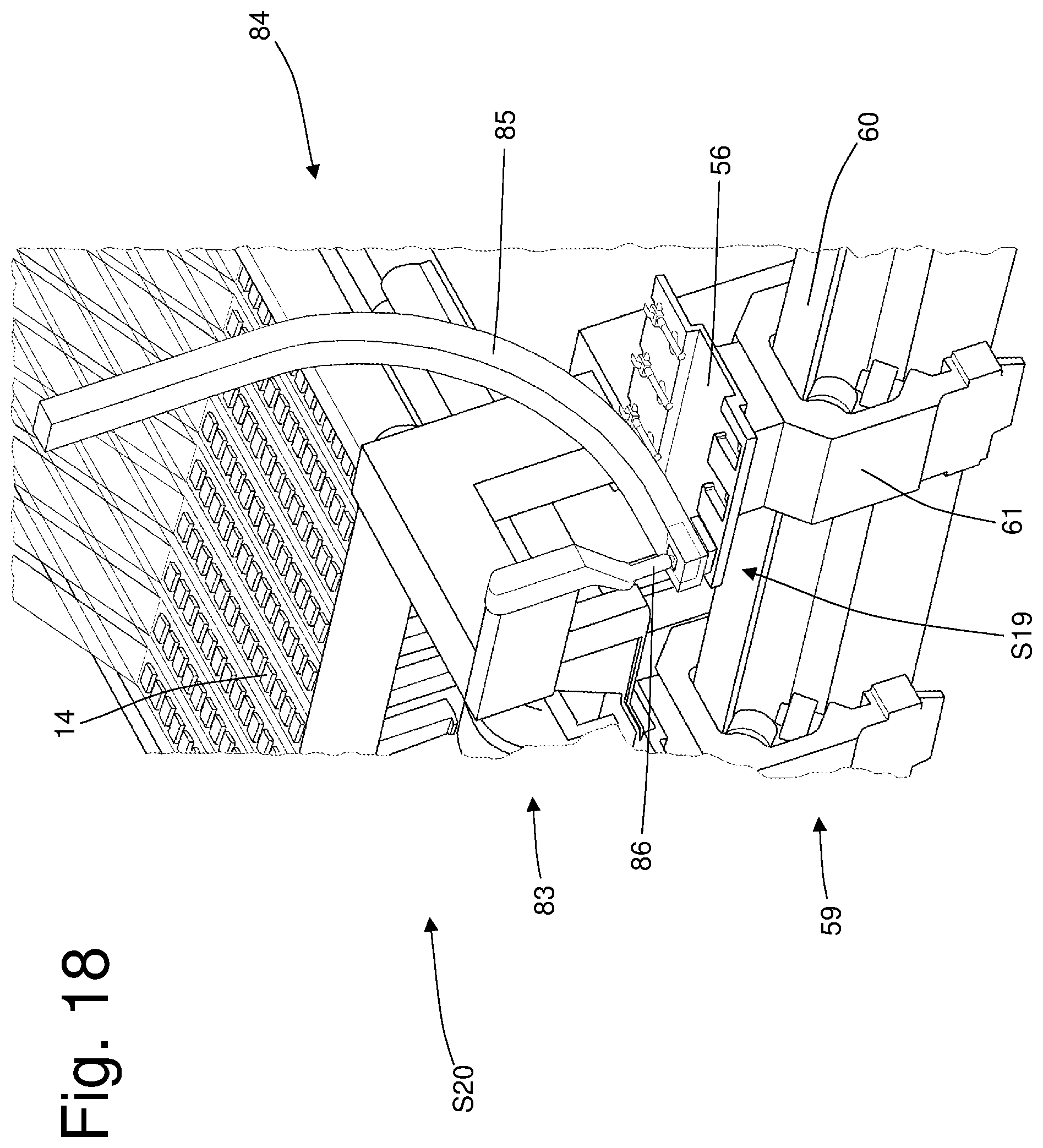 Patent US12302952 Figure 17 – Machine and method for the production of a cartridge for an electronic cigarette
