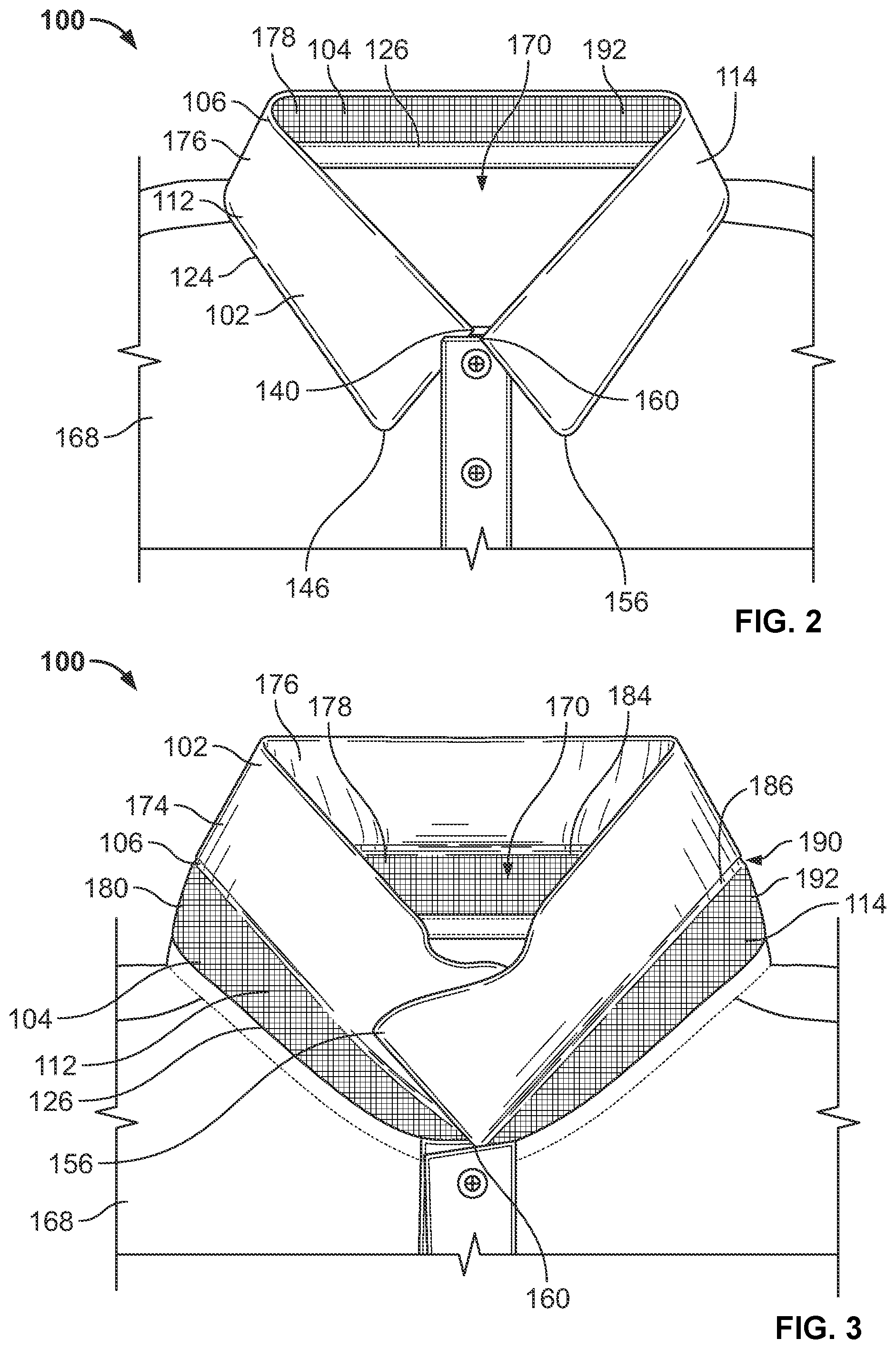 Patent US12302953 Figure 2 – Collar for a garment
