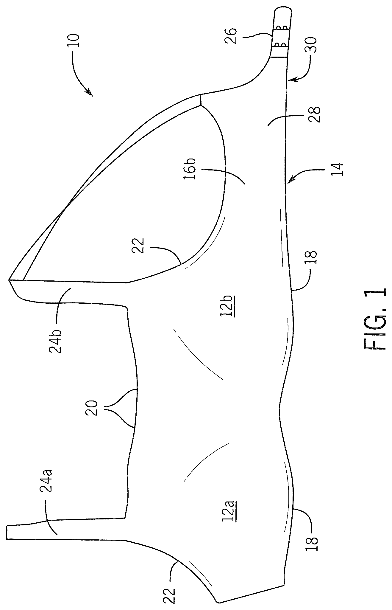 Patent US12302955 Figure 1 – Collection of bras