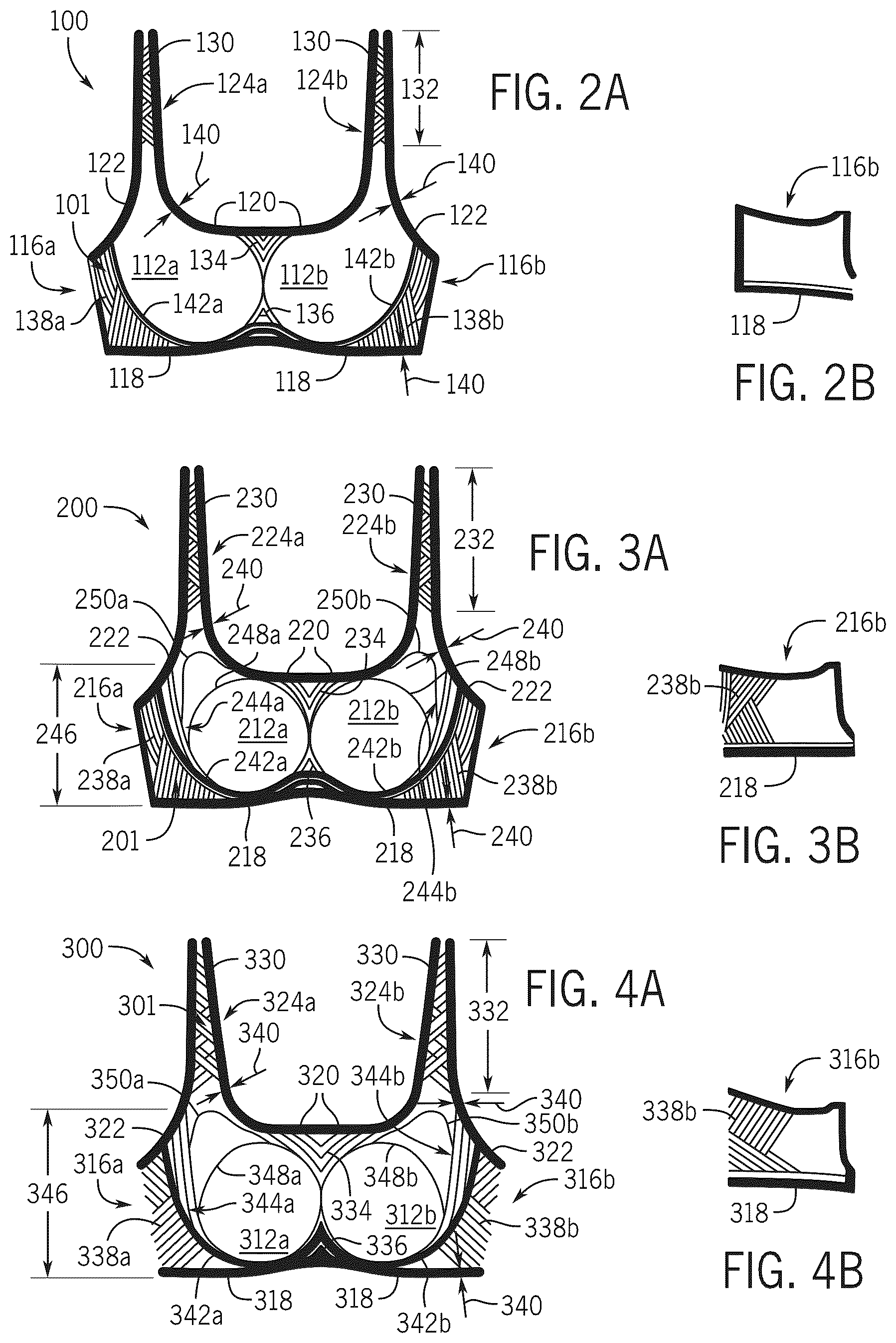 Patent US12302955 Figure 2 – Collection of bras