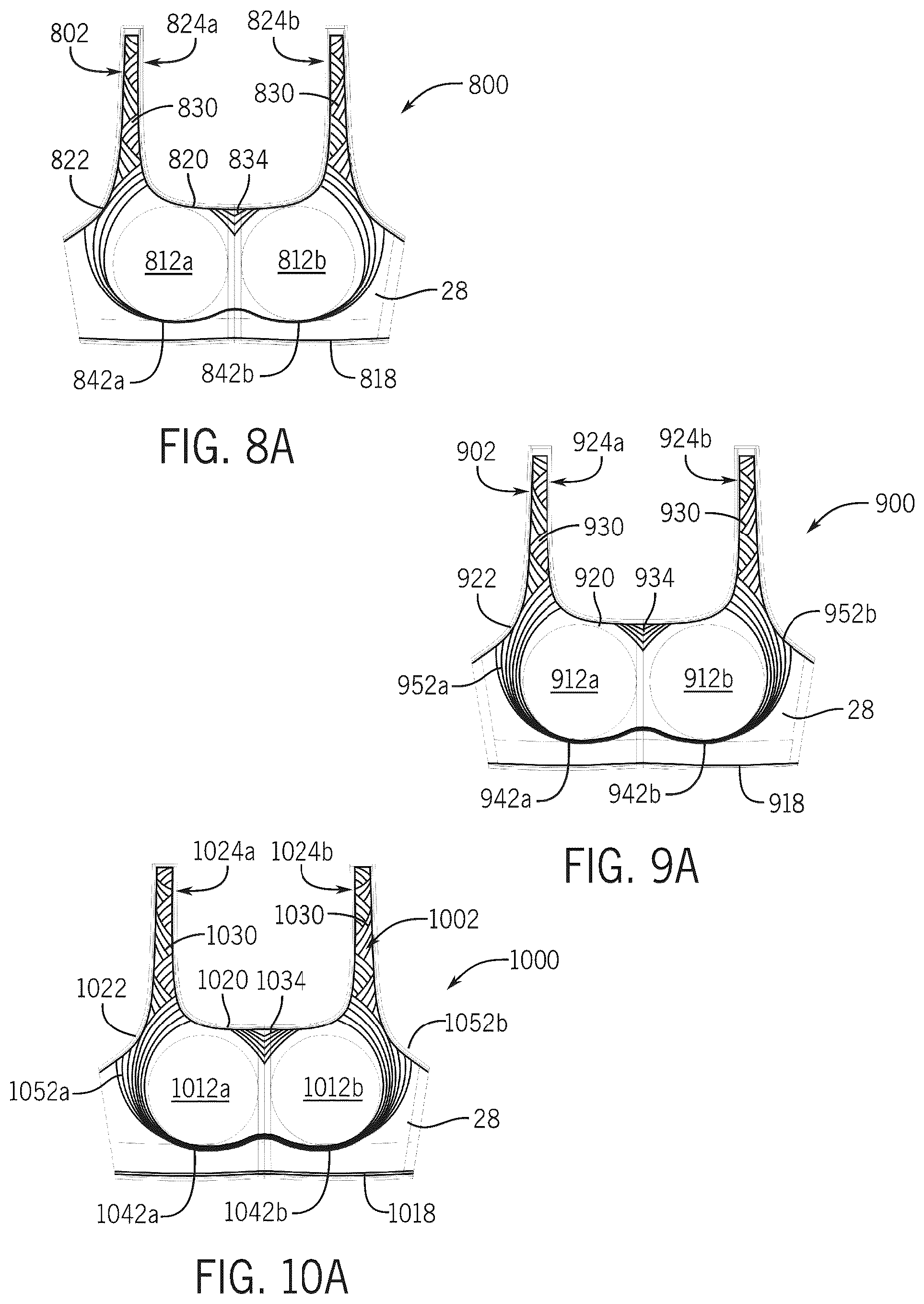 Patent US12302955 Figure 6 – Collection of bras