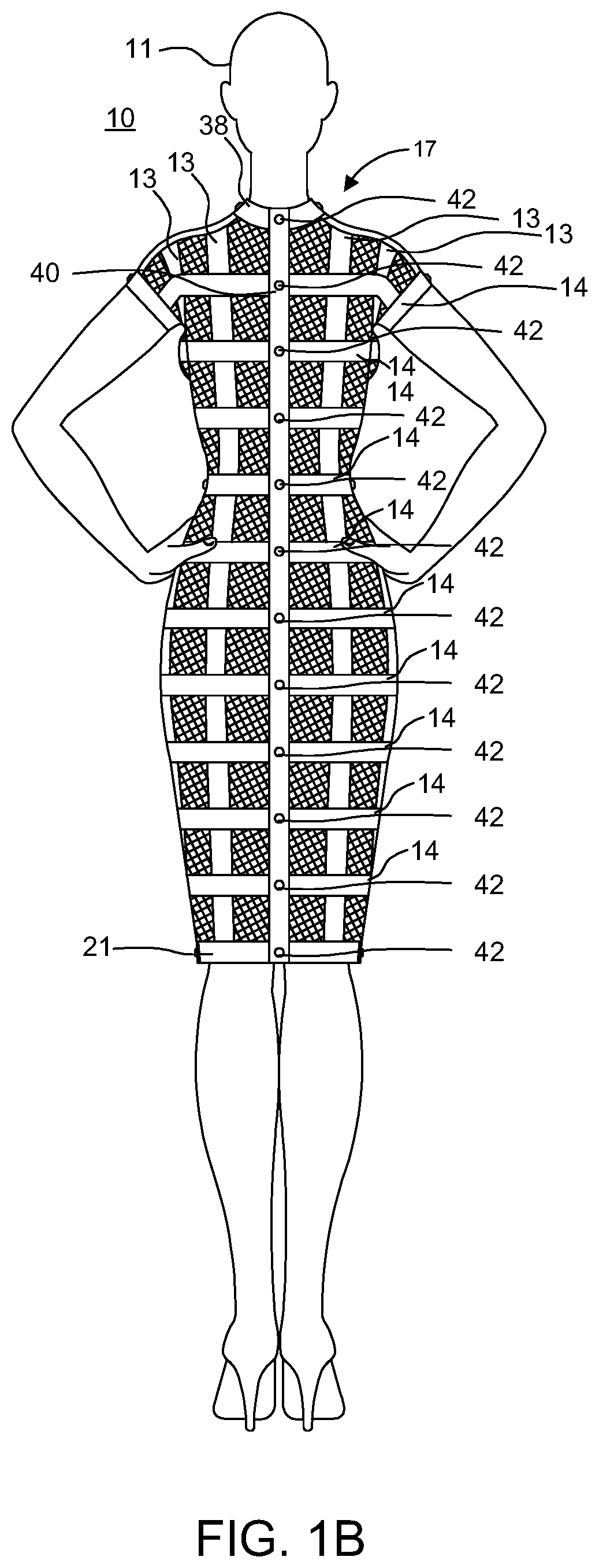 Patent US12302957 Figure 2 – Method and apparatus to convert clothing for sexual interest, bondage and power play