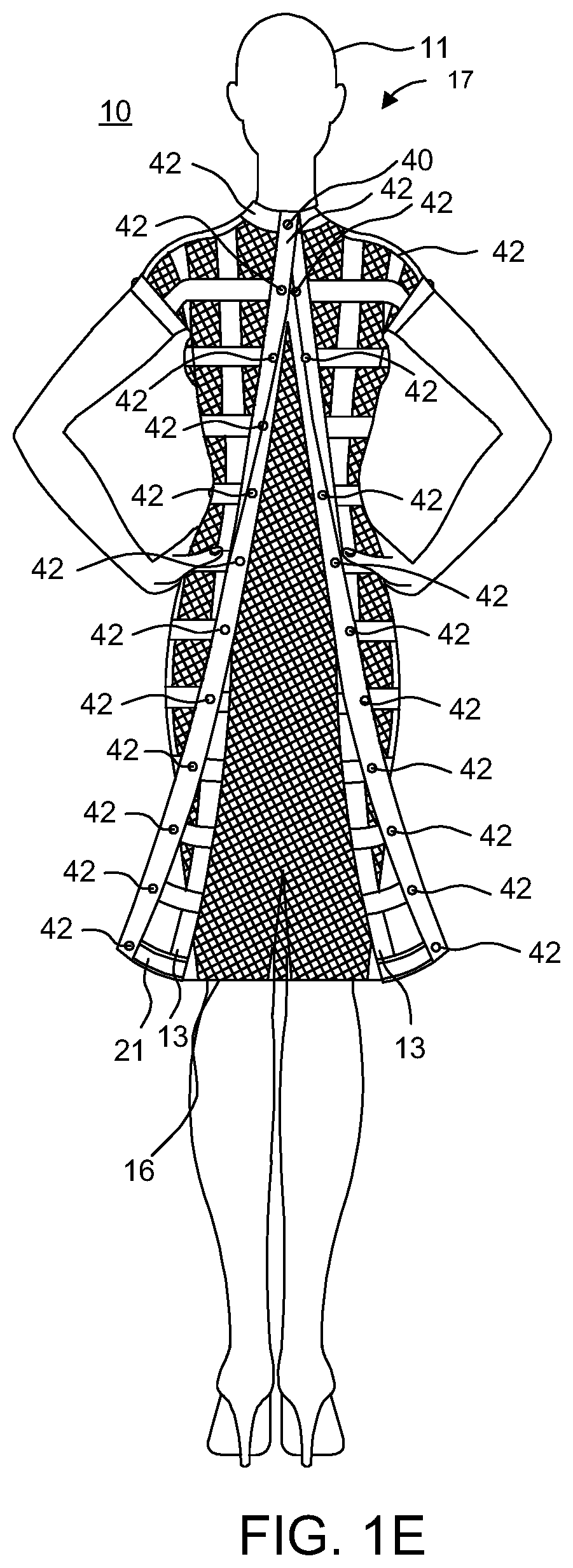 Patent US12302957 Figure 4 – Method and apparatus to convert clothing for sexual interest, bondage and power play