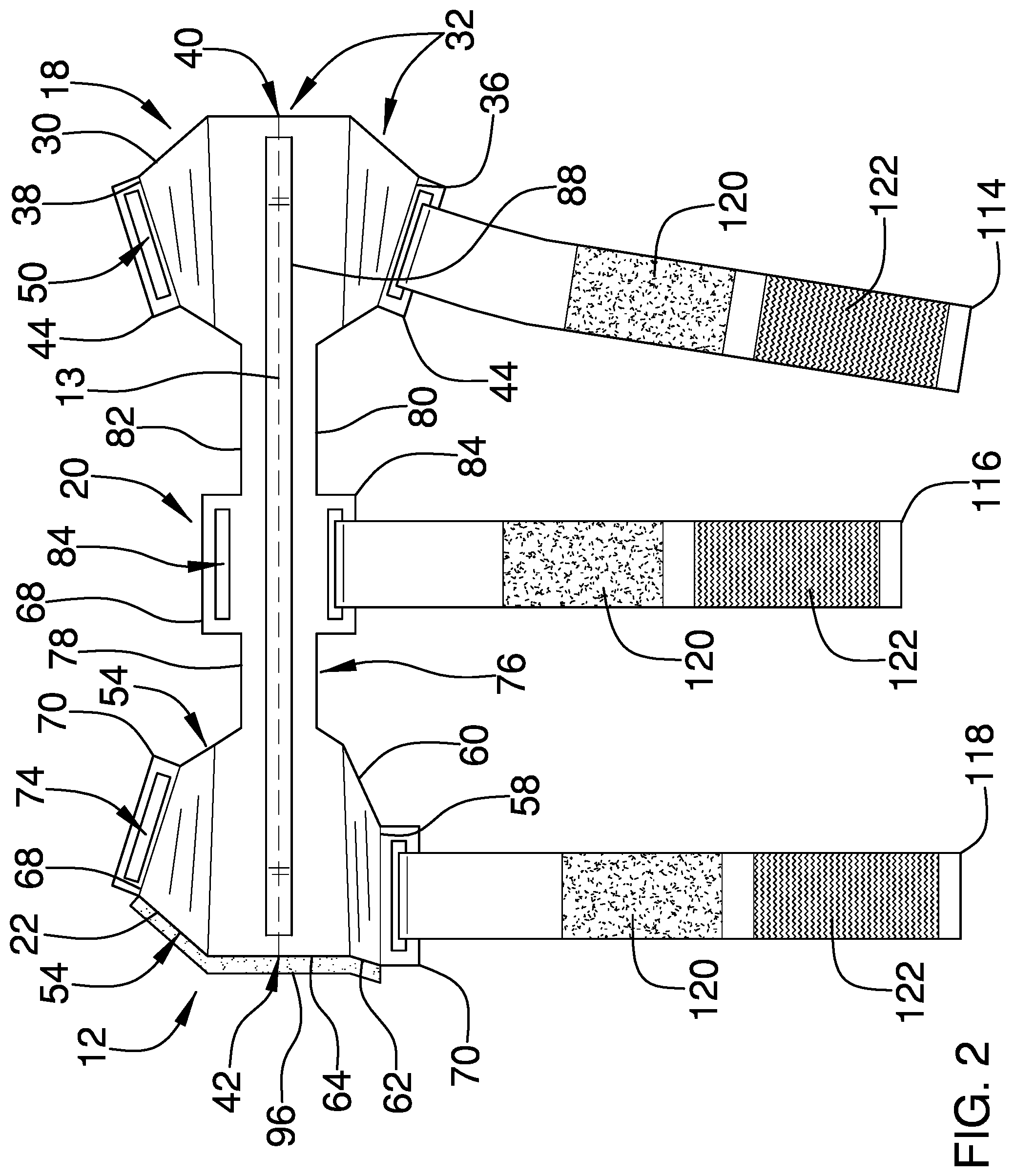 Patent US12302961 Figure 2 – Bowling wrist brace device