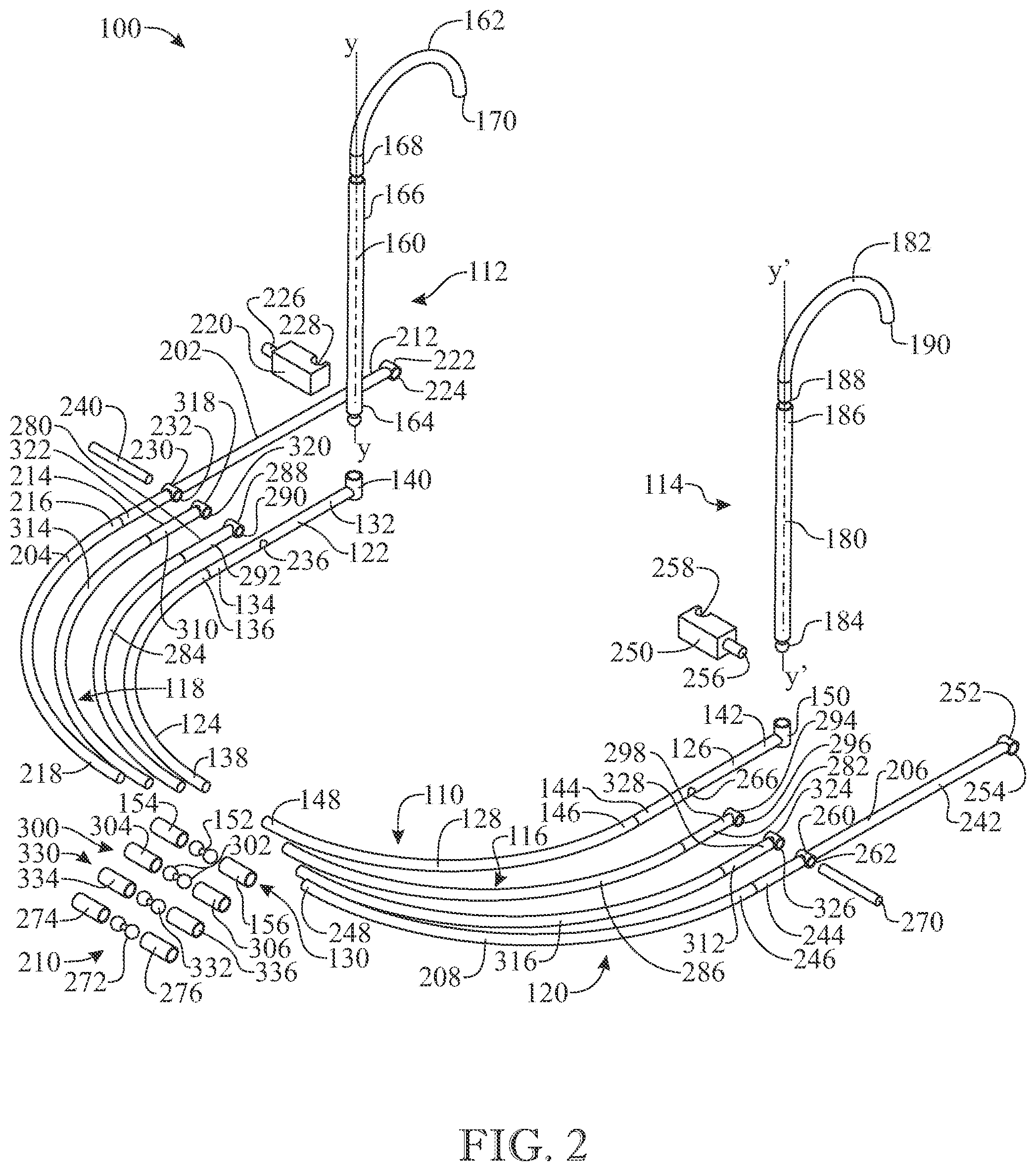 Patent US12302963 Figure 2 – Cage-like face mask