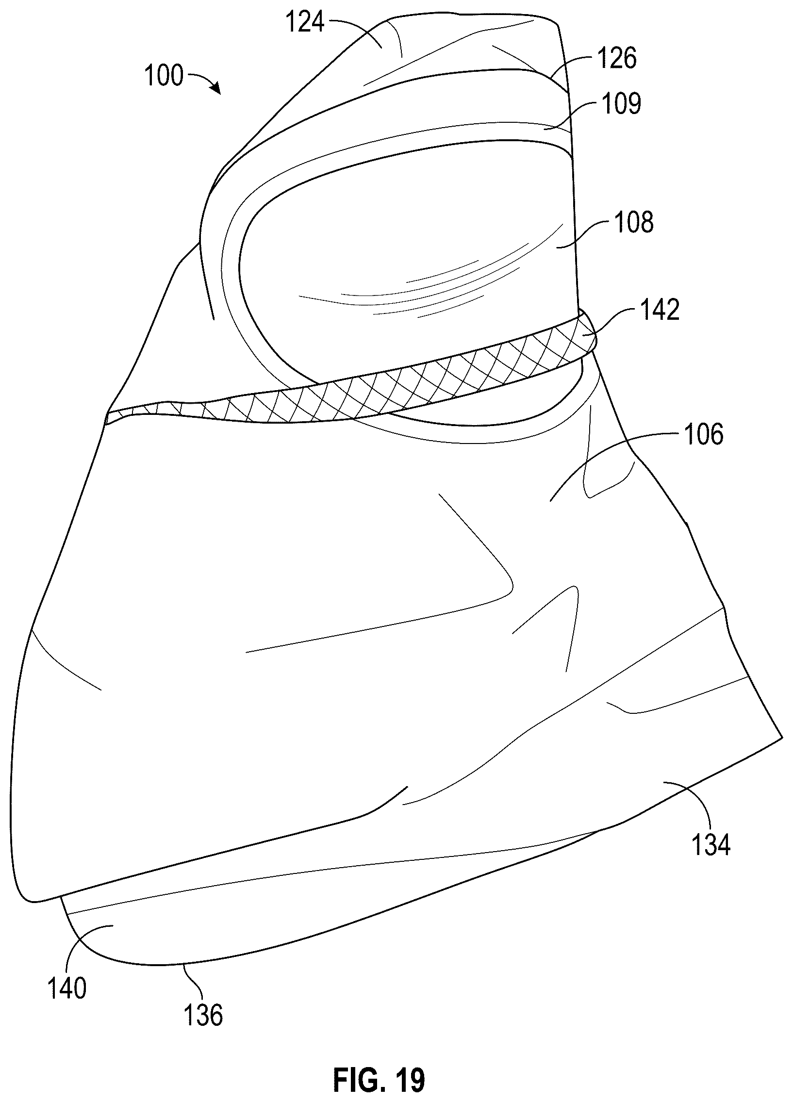 Patent US12302964 Figure 8 – Personal protection system and method