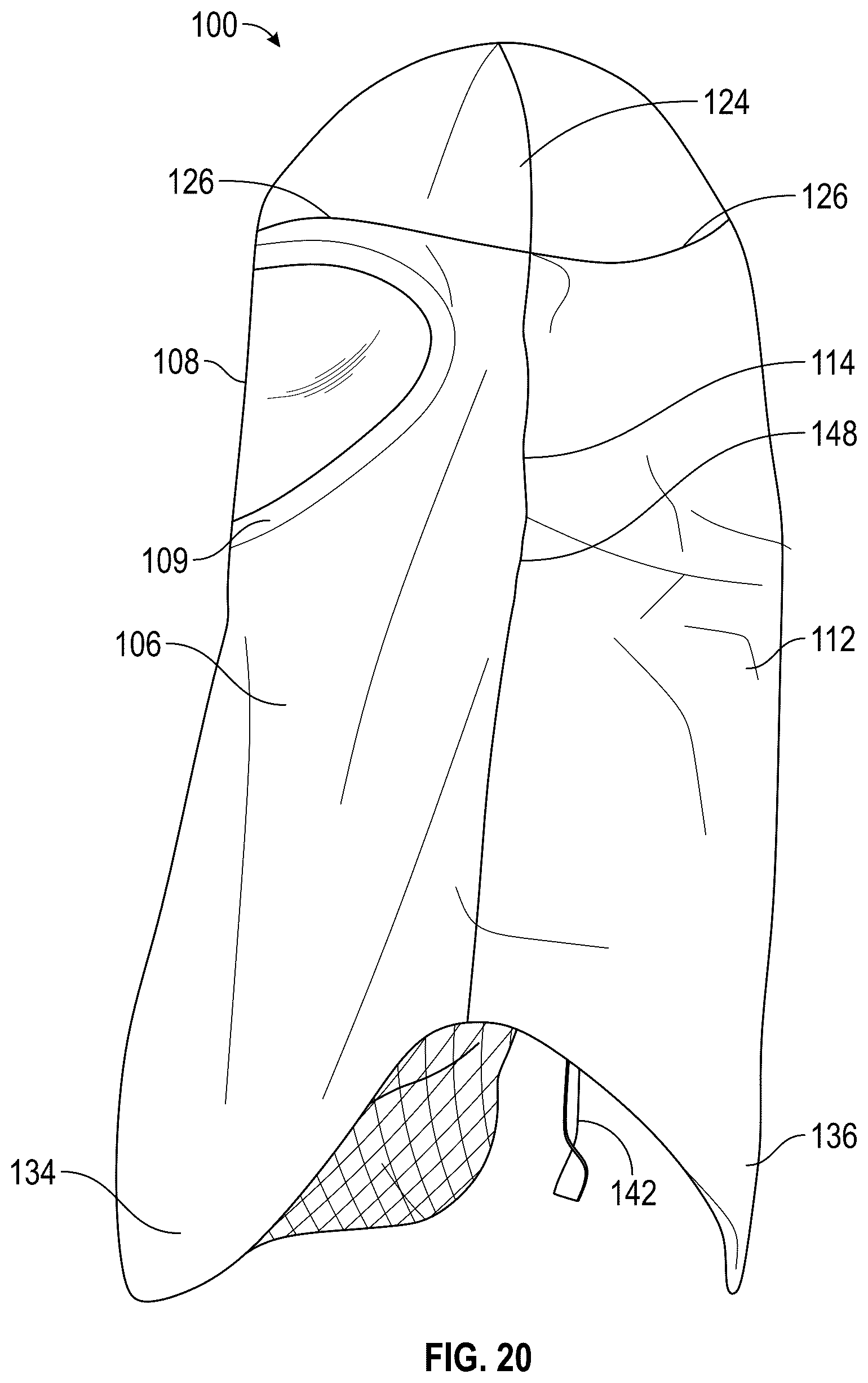Patent US12302964 Figure 9 – Personal protection system and method