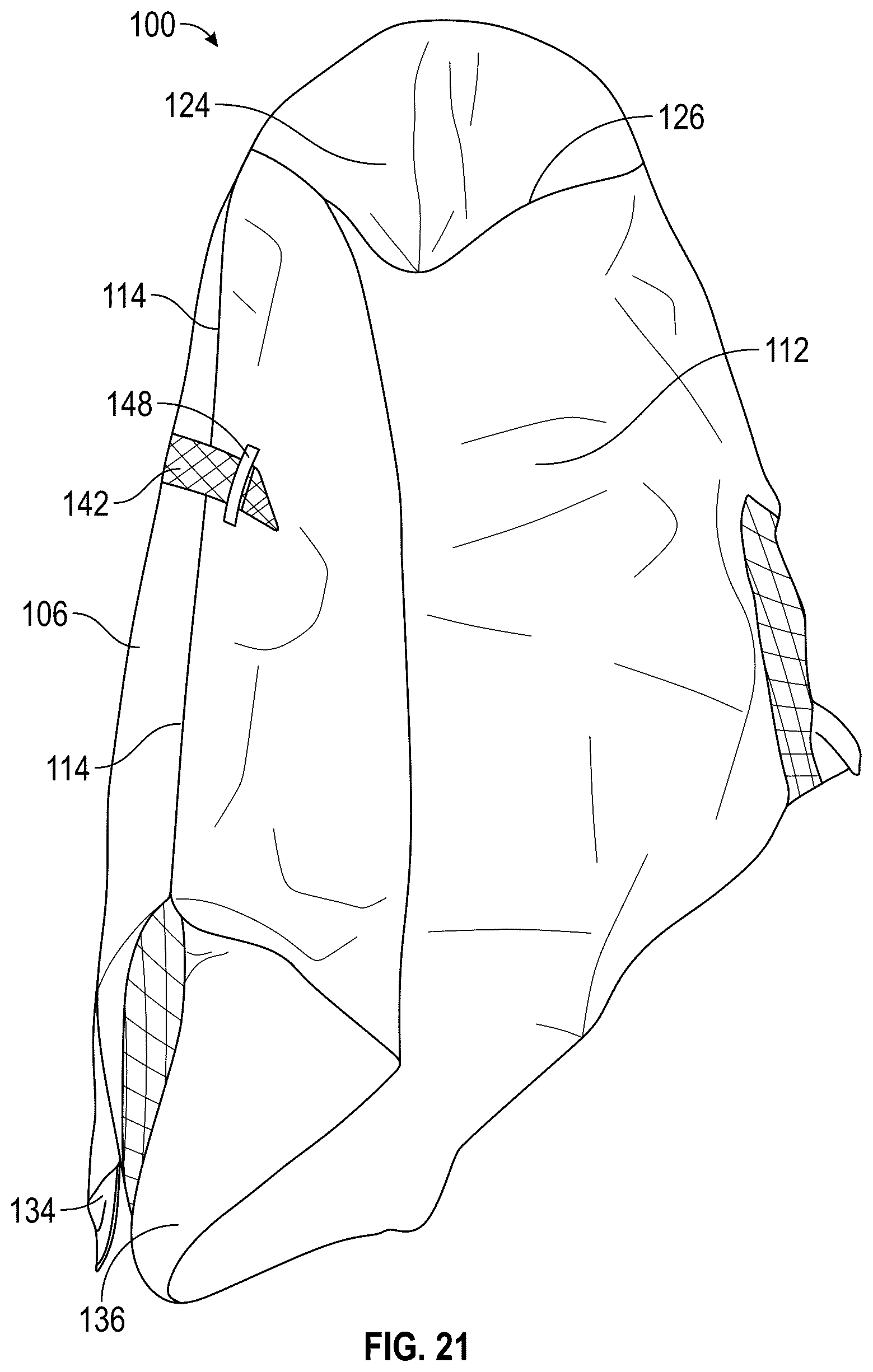 Patent US12302964 Figure 10 – Personal protection system and method