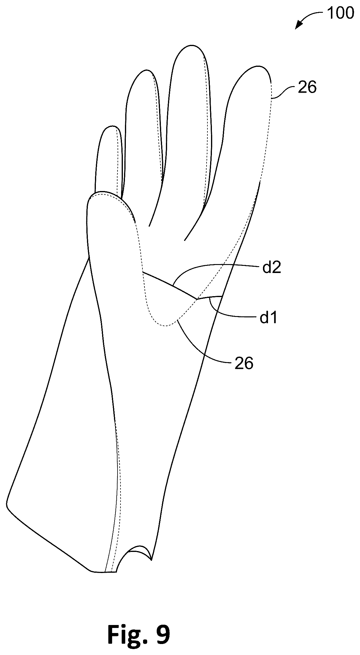 Patent US12302965 Figure 9 – Method for manufacturing a water vapor permeable or breathable three-dimensional glove or glove lining
