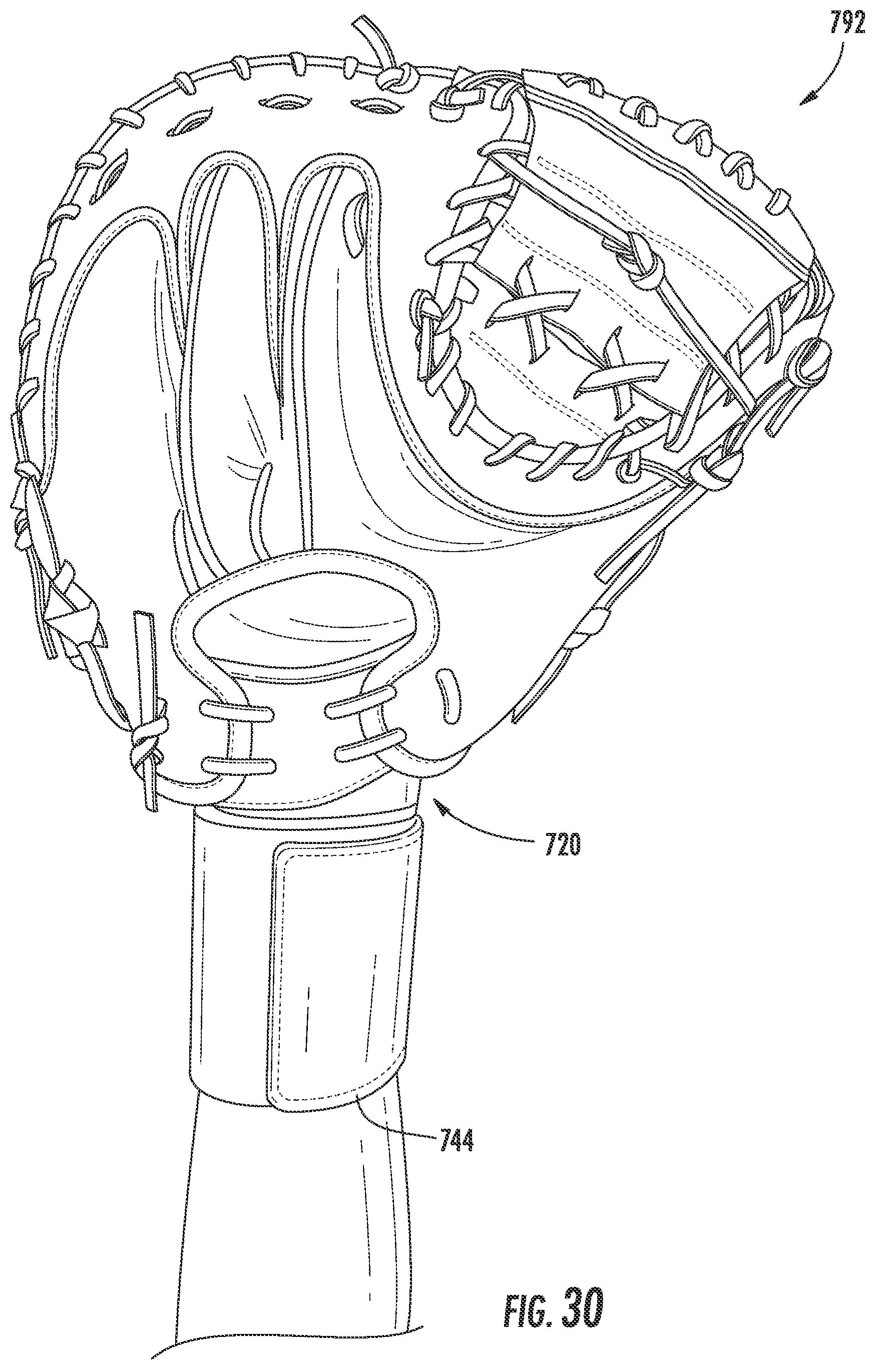 Patent US12302966 Figure 12 – Sports glove