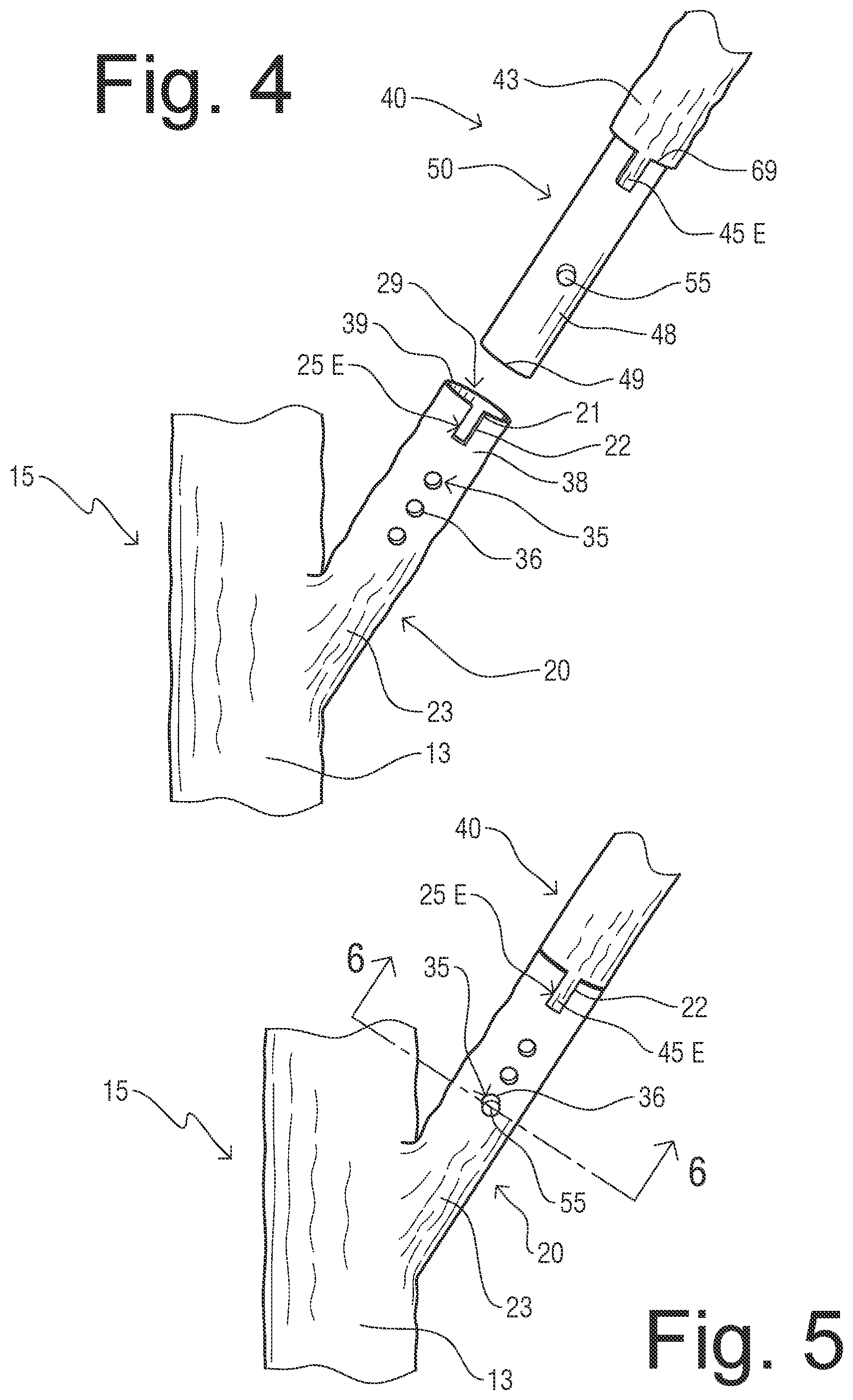 Patent US12302970 Figure 4 – Decorative tree with insertable, interchangeable branches system and method