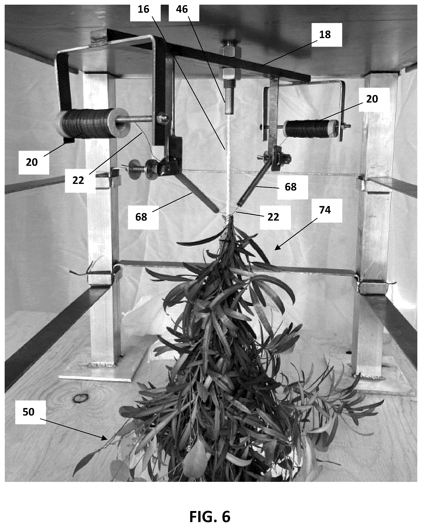 Patent US12302971 Figure 7 – System and method for forming a garland