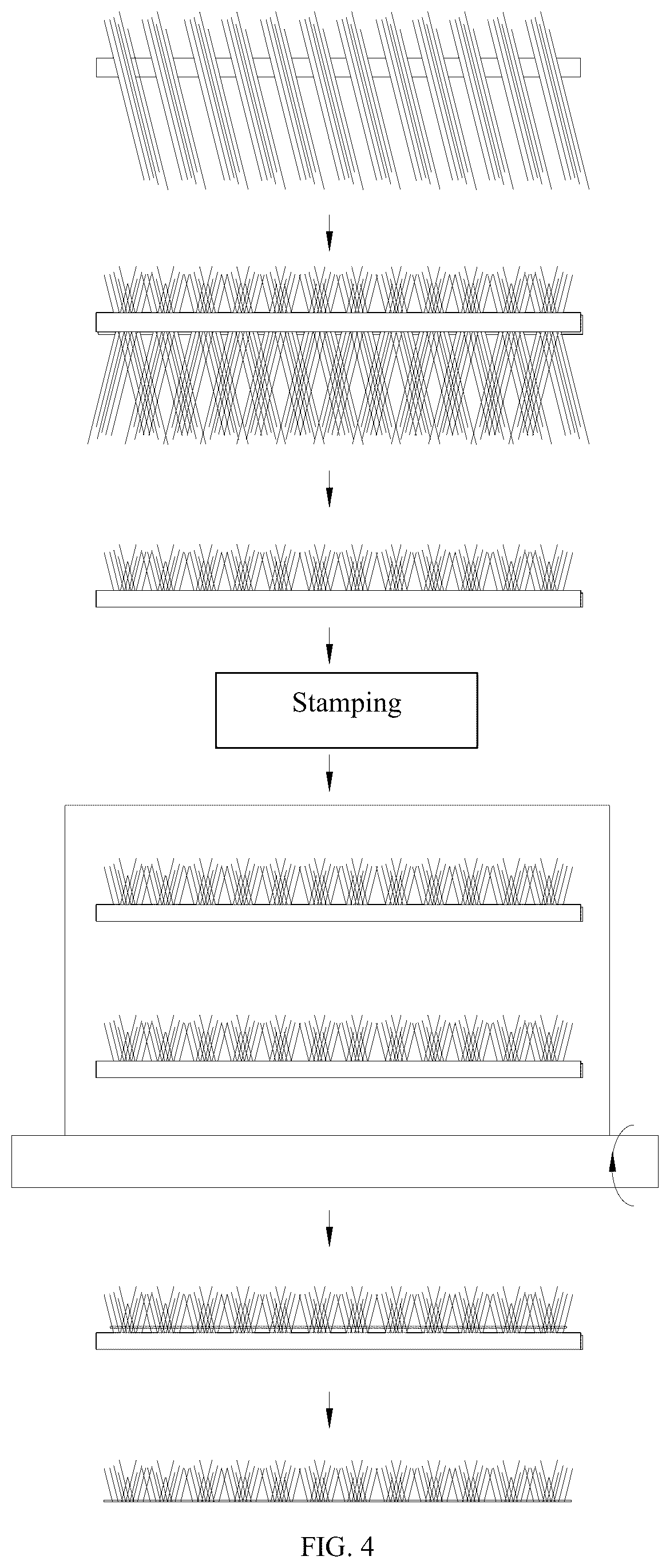 Patent US12302972 Figure 4 – Artificial eyelash, method for preparing same and devices thereof