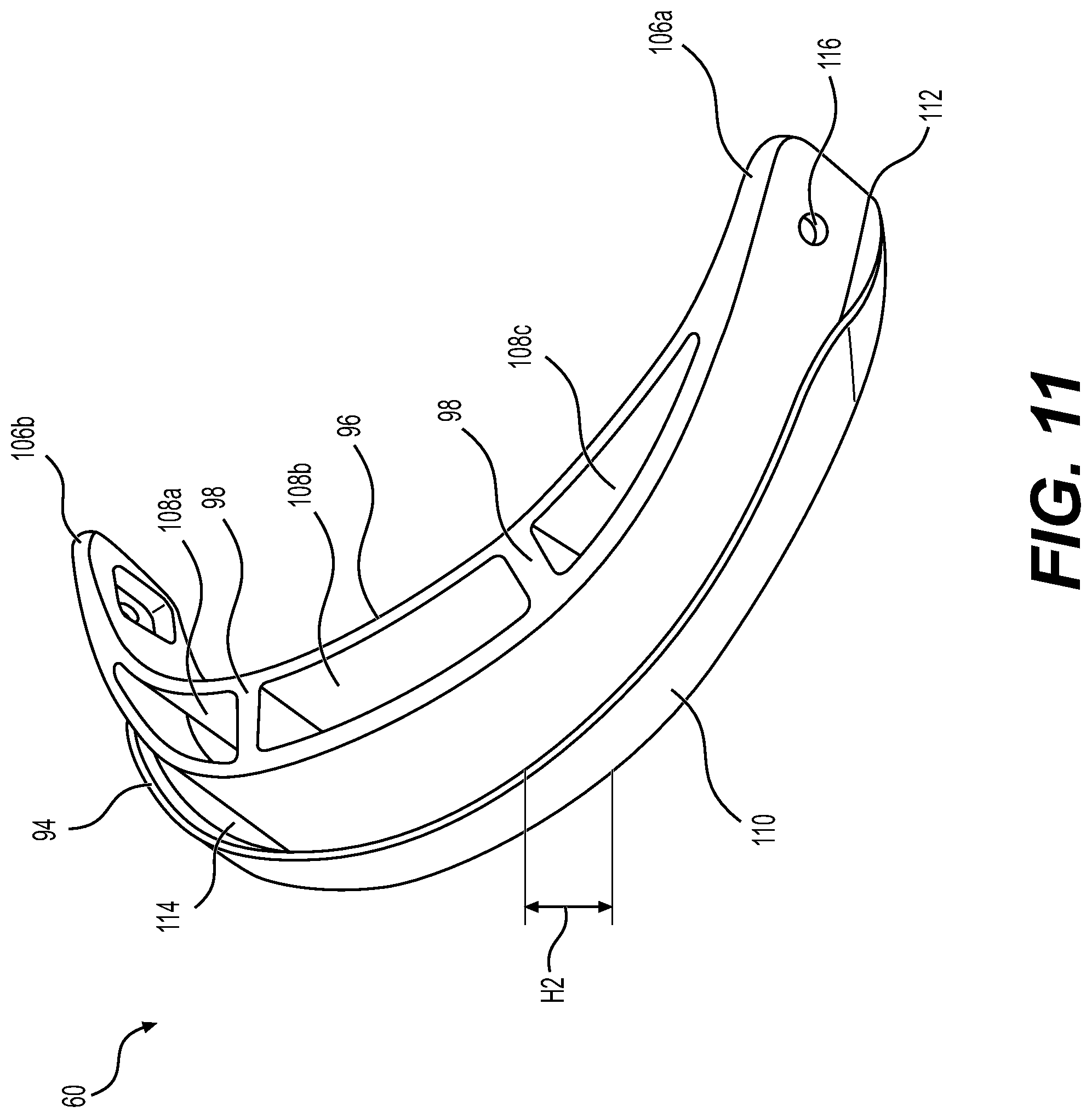 Patent US12302975 Figure 10 – Protective headgear