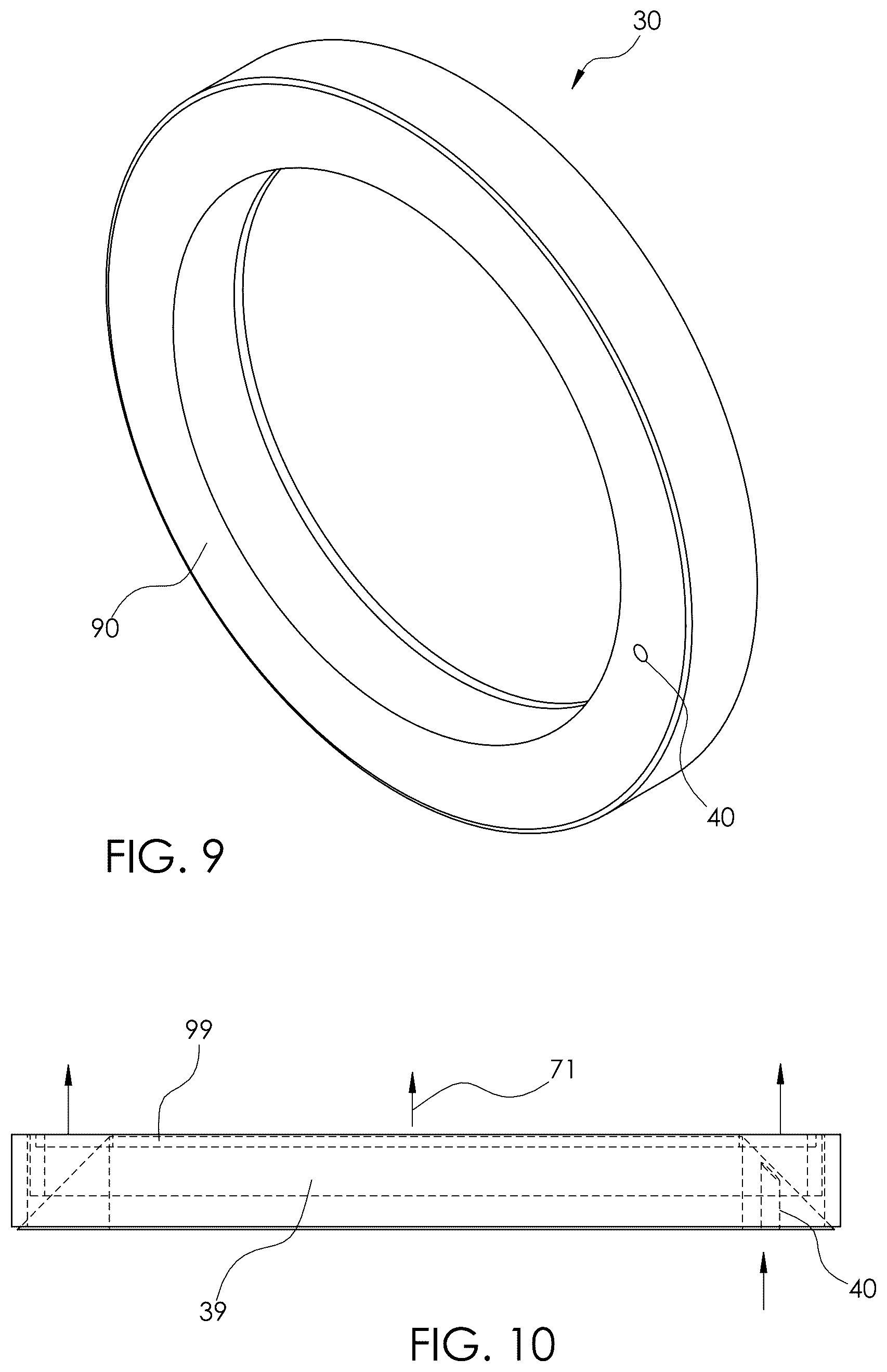 Patent US12302977 Figure 8 – Laminar flow purified air system